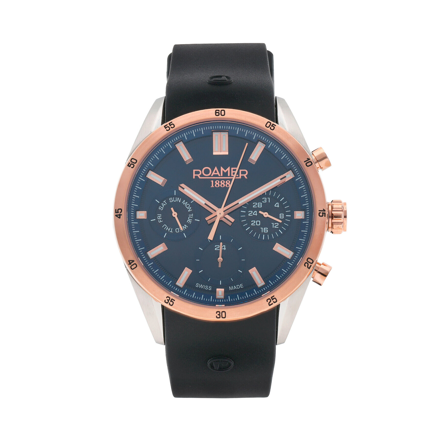Roamer Часовник Multifunction 508982 49 45 05 Черен - Pepit.bg