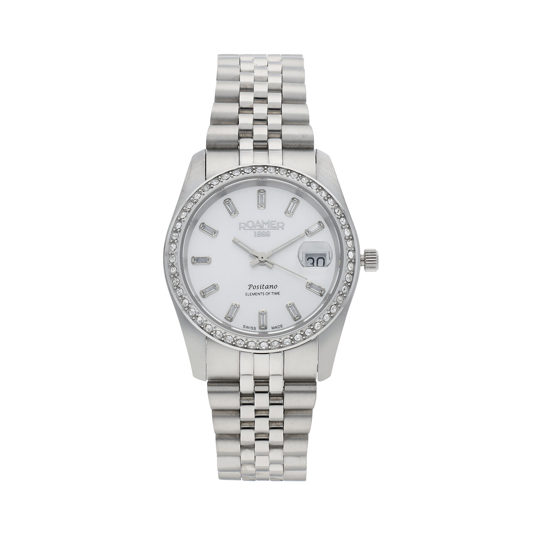 Roamer Часовник Positano 853858 41 19 20 Сребрист - Pepit.bg