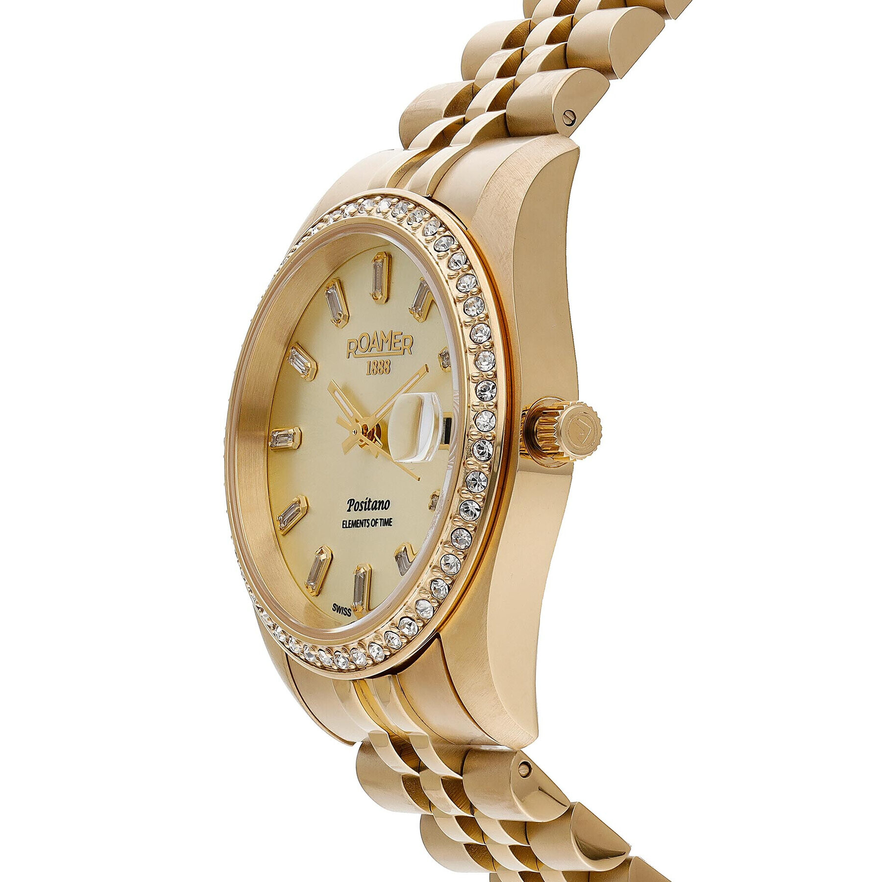 Roamer Часовник Positano 853858 48 39 20 Златист - Pepit.bg