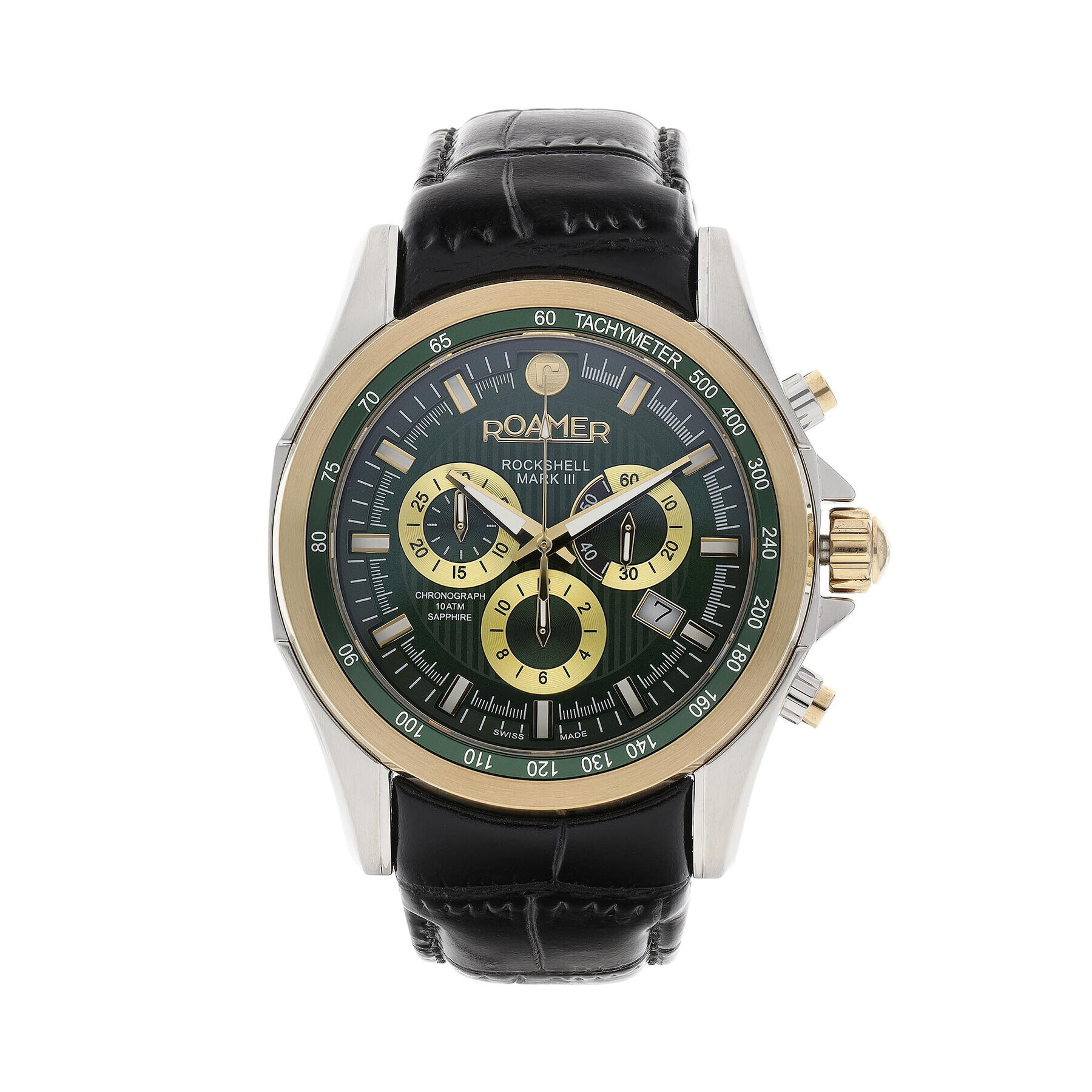 Roamer Часовник Rockshell Mark III Chrono 220837 48 75 02 Черен - Pepit.bg