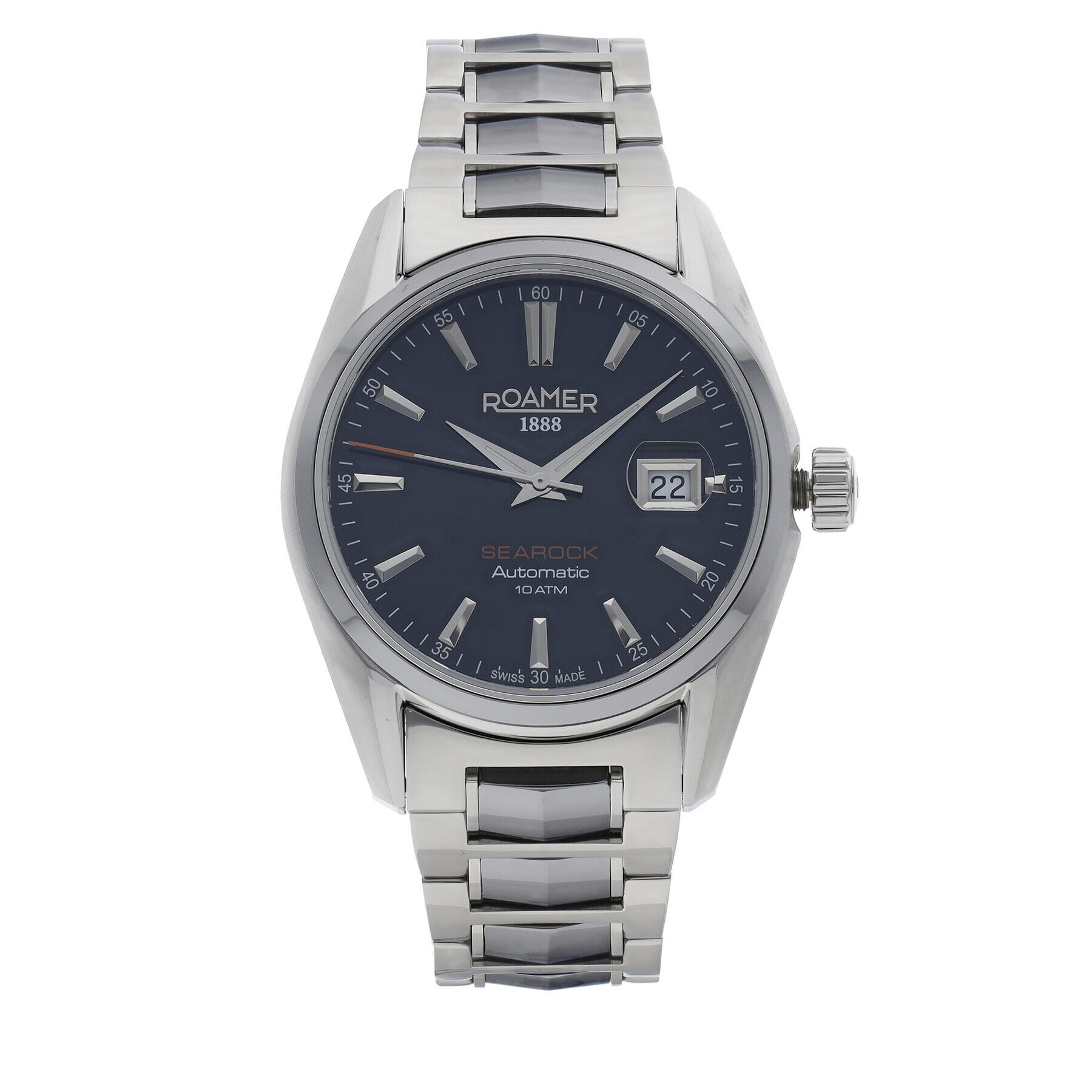 Roamer Часовник Searock Automatic 210633 41 55 20 Сребрист - Pepit.bg