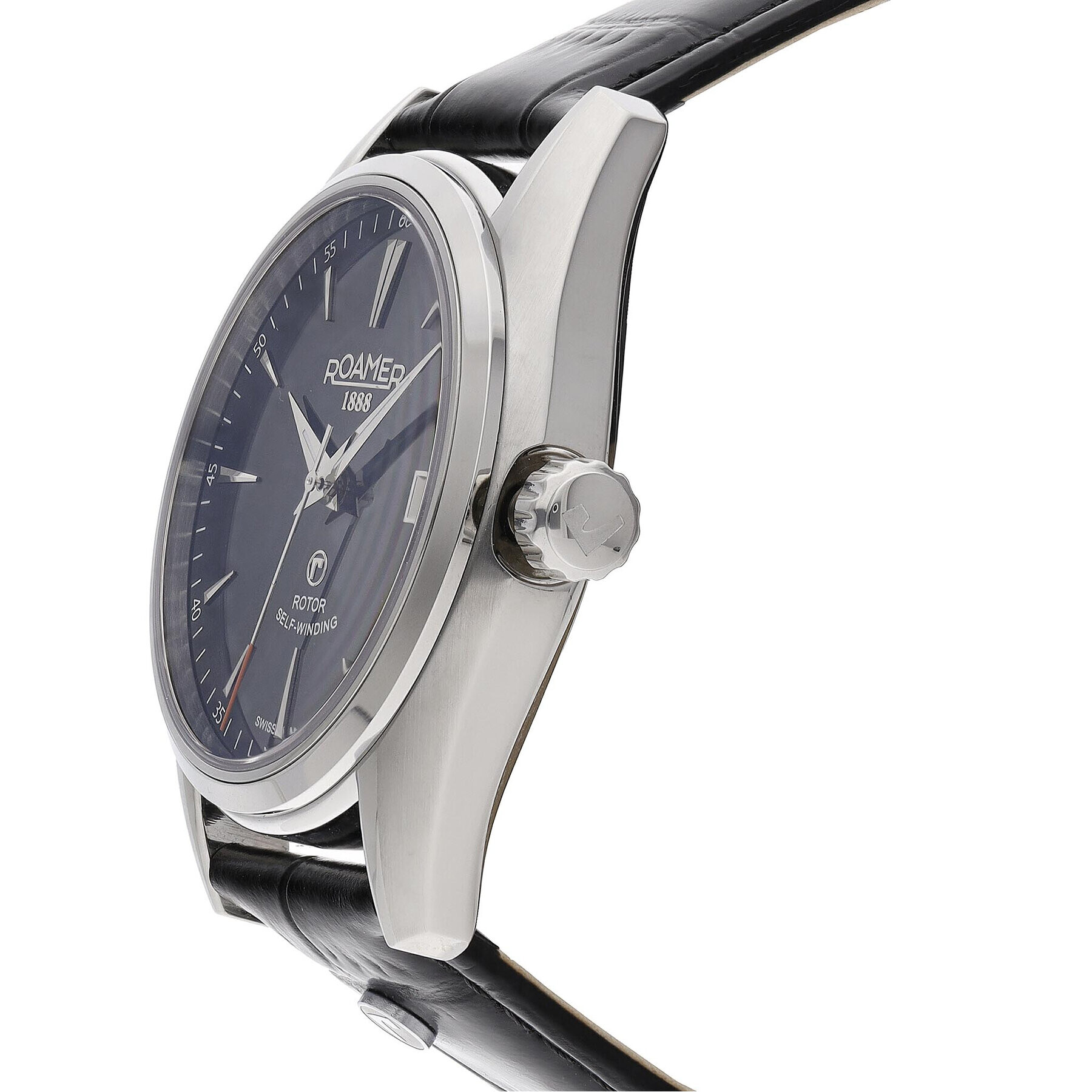 Roamer Часовник Searock Classic 210633 41 55 02 Черен - Pepit.bg