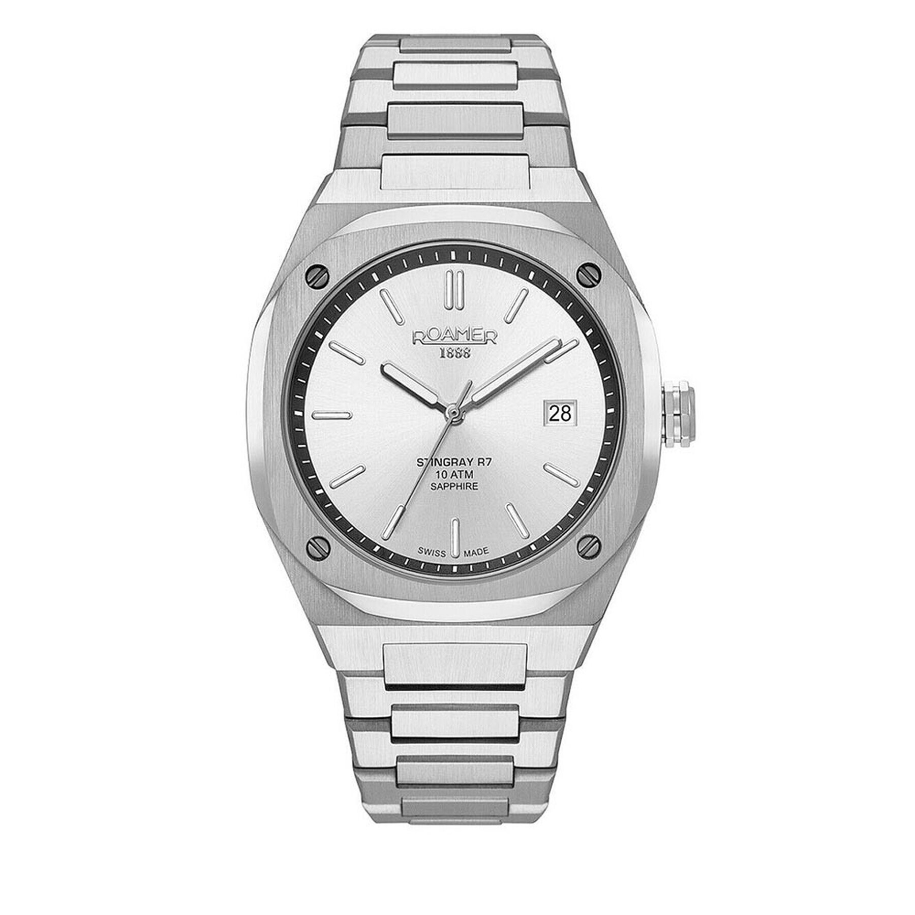 Roamer Часовник Stingray R7 854833 41 15 50 Сребрист - Pepit.bg