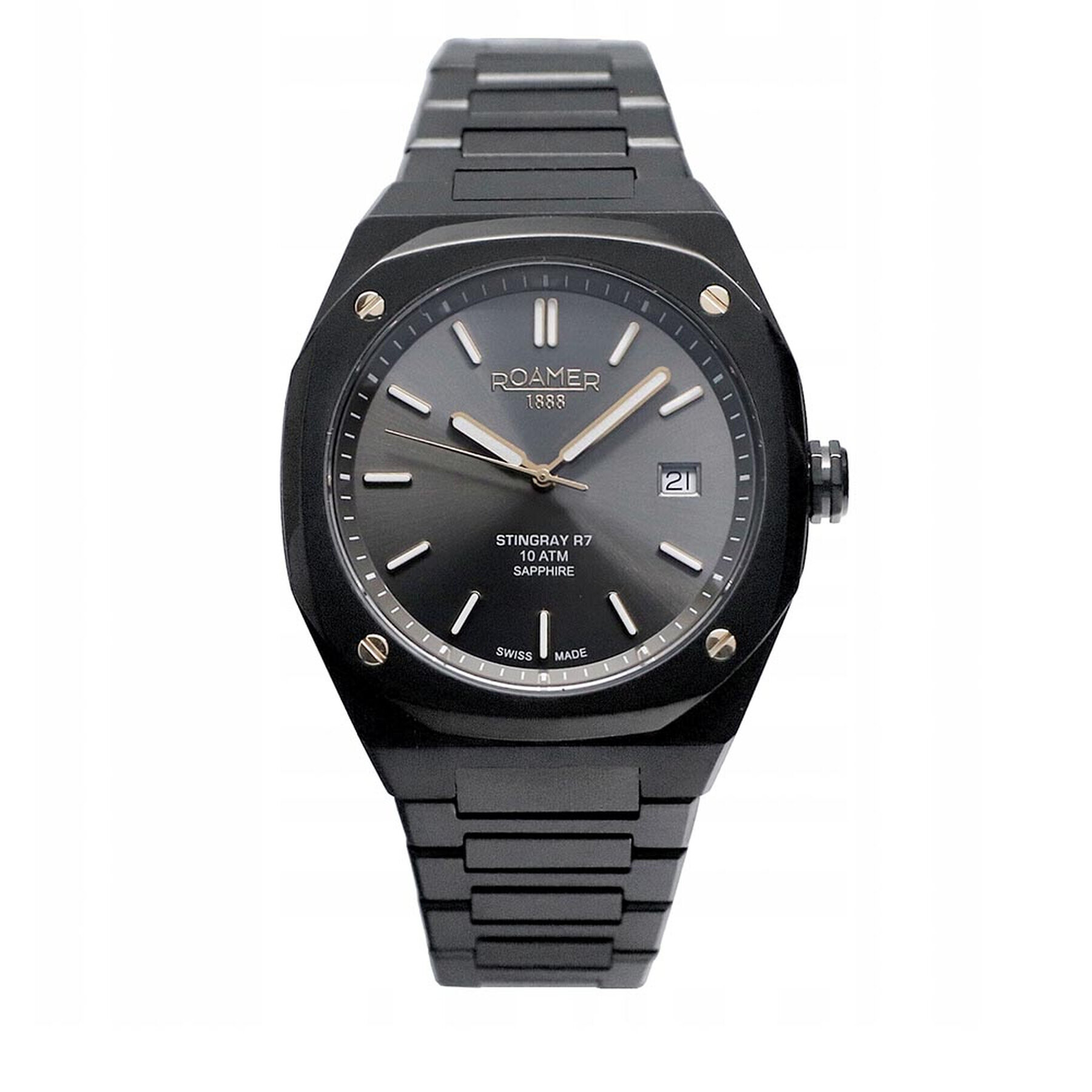 Roamer Часовник Stingray R7 854833 44 55 50 Черен - Pepit.bg