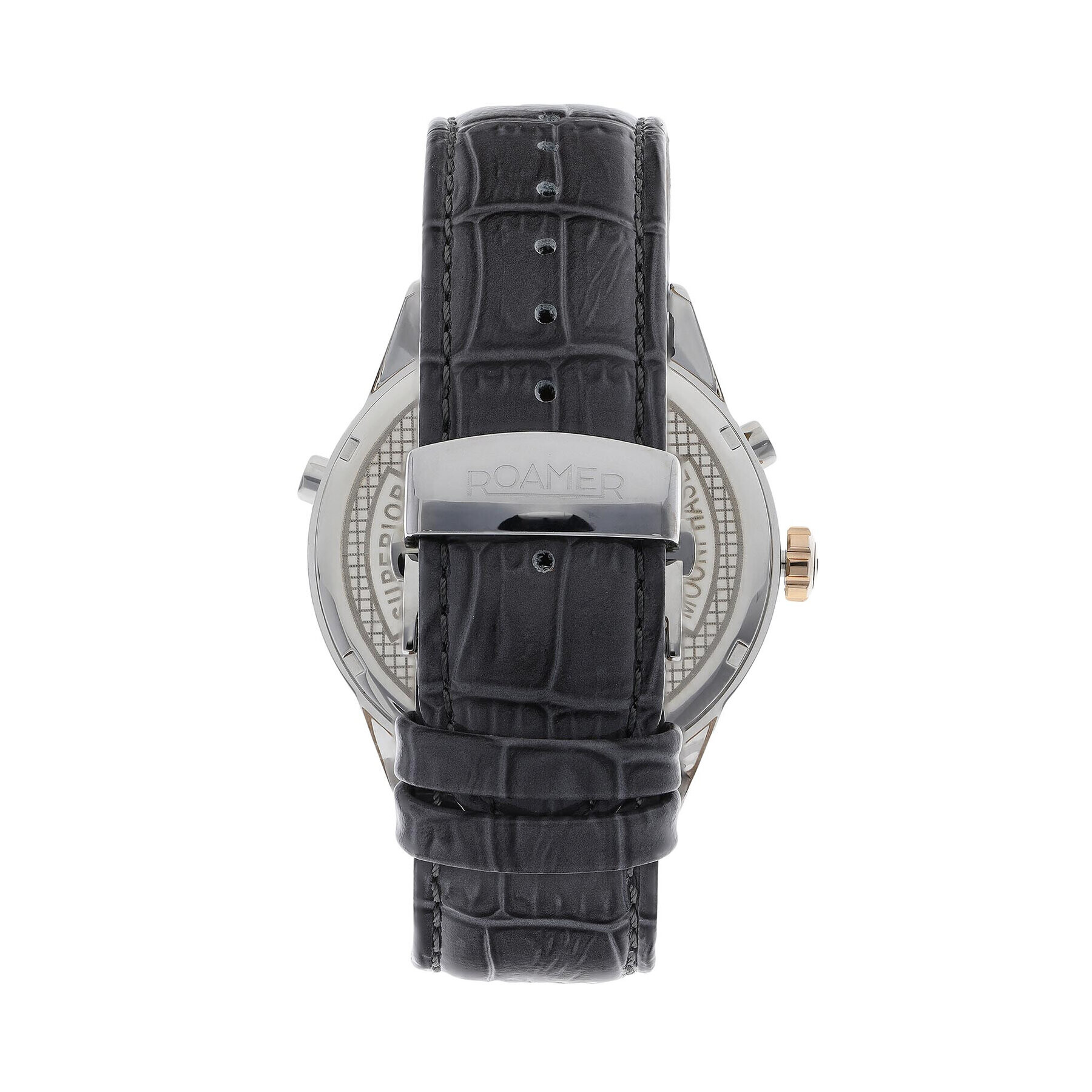 Roamer Часовник Superior Moonphase 508821 47 53 05 Сив - Pepit.bg