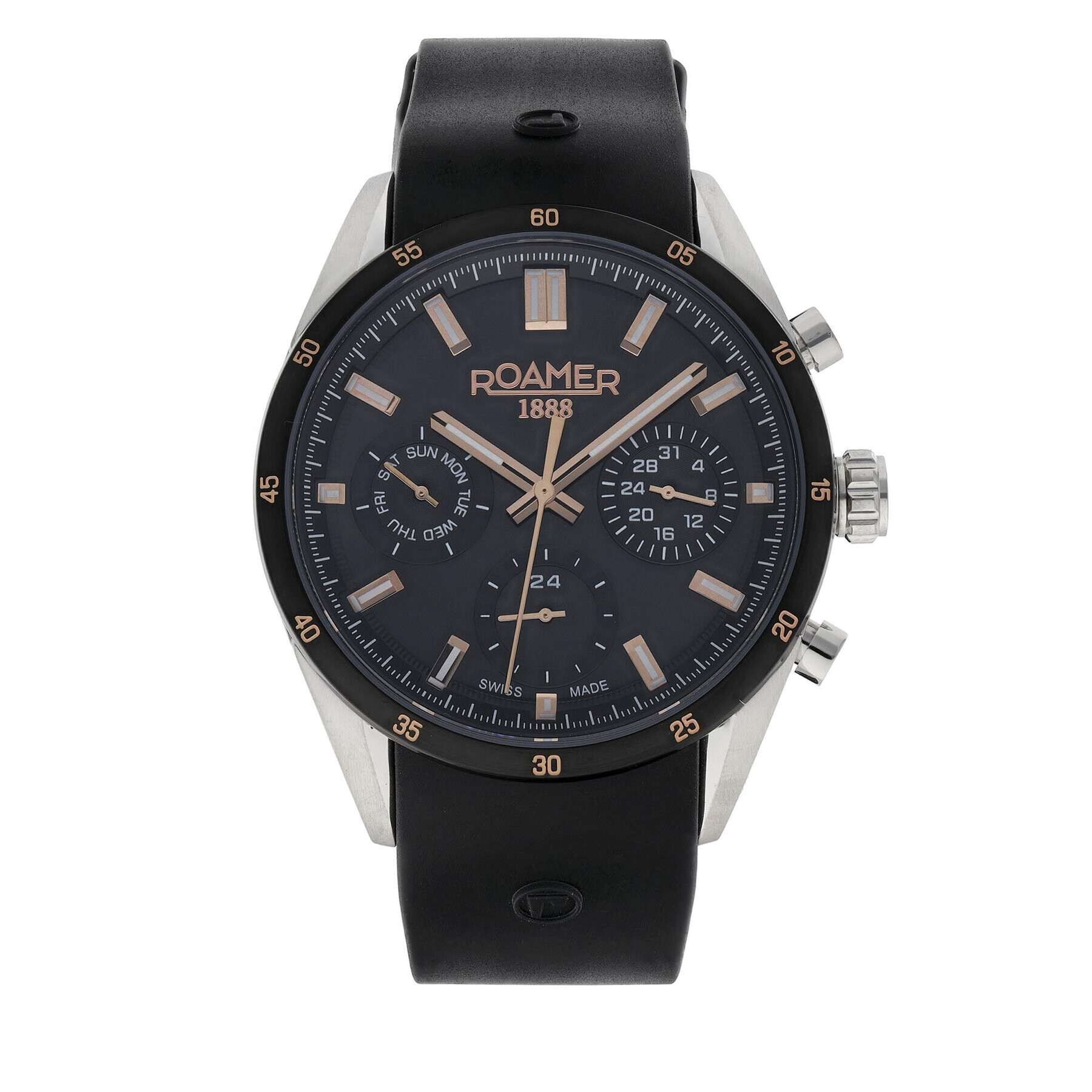 Roamer Часовник Superior Multifunction 508982 41 55 05 Черен - Pepit.bg