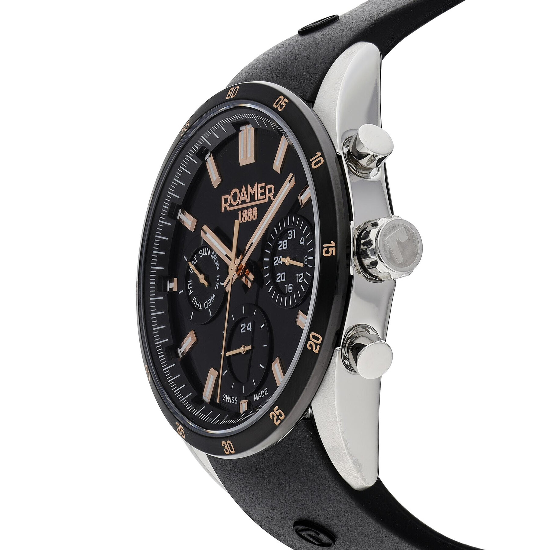 Roamer Часовник Superior Multifunction 508982 41 55 05 Черен - Pepit.bg