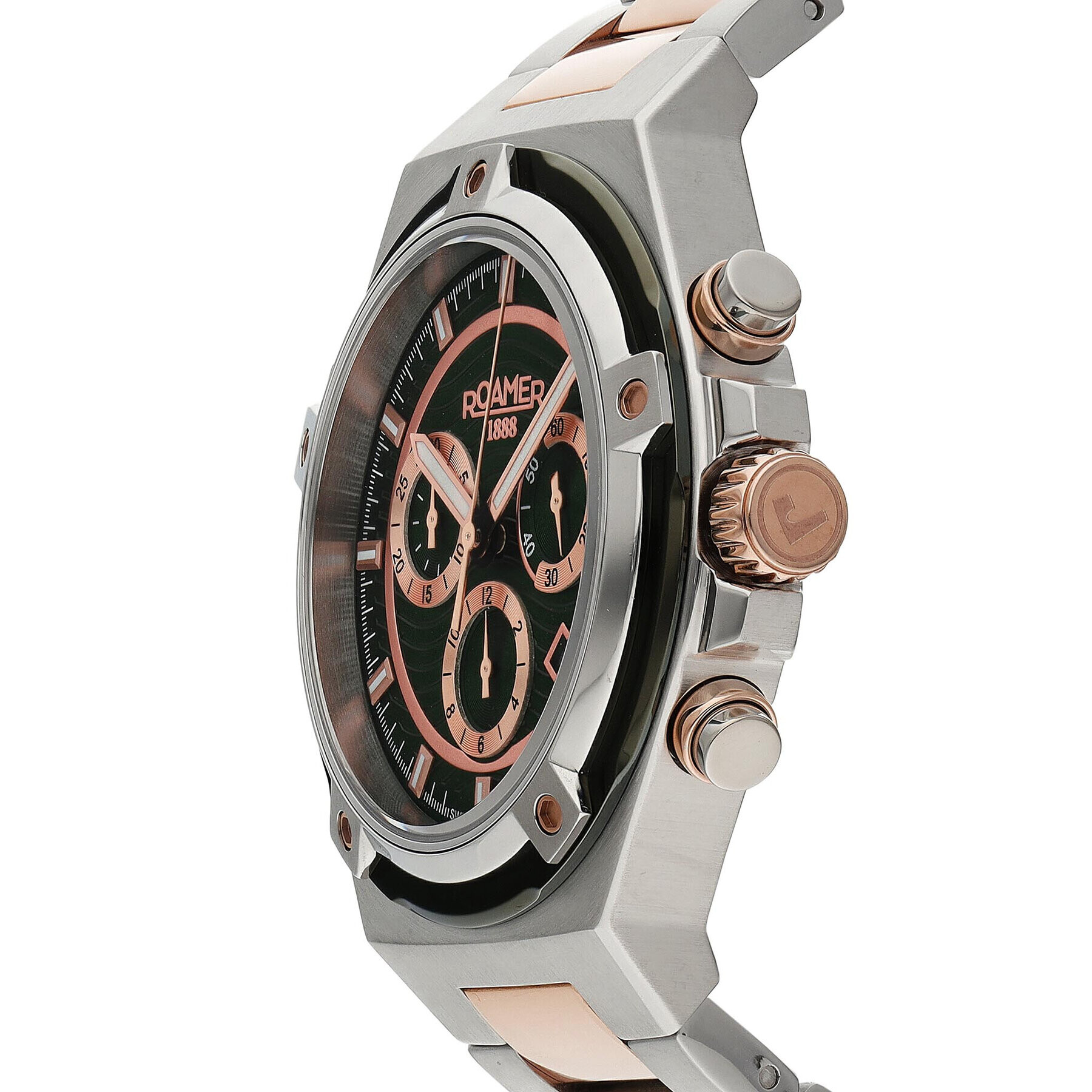 Roamer Часовник Tempomaster Chrono 221837 49 75 20 Сребрист - Pepit.bg
