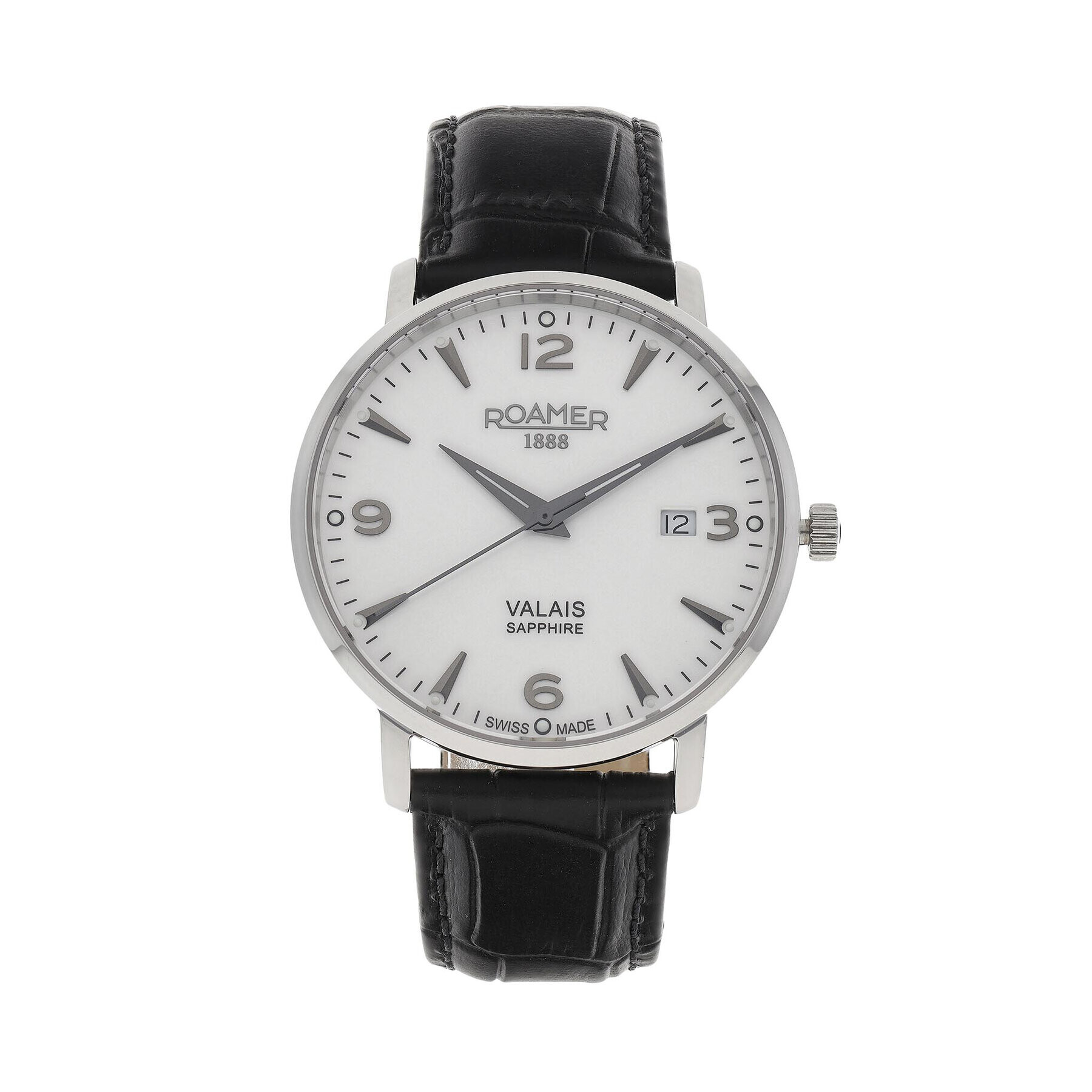 Roamer Часовник Valais 958833 41 14 05 Черен - Pepit.bg