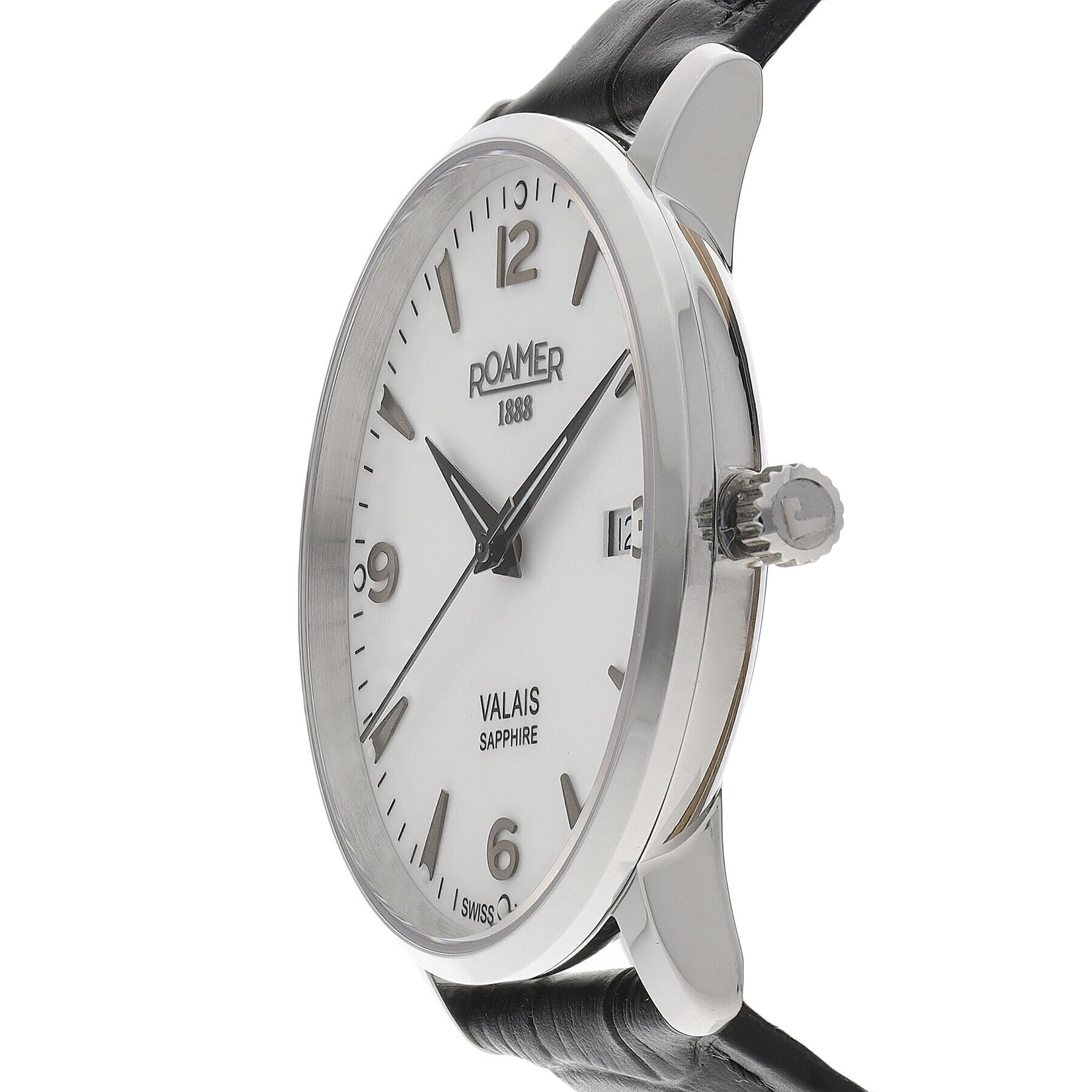 Roamer Часовник Valais 958833 41 14 05 Черен - Pepit.bg