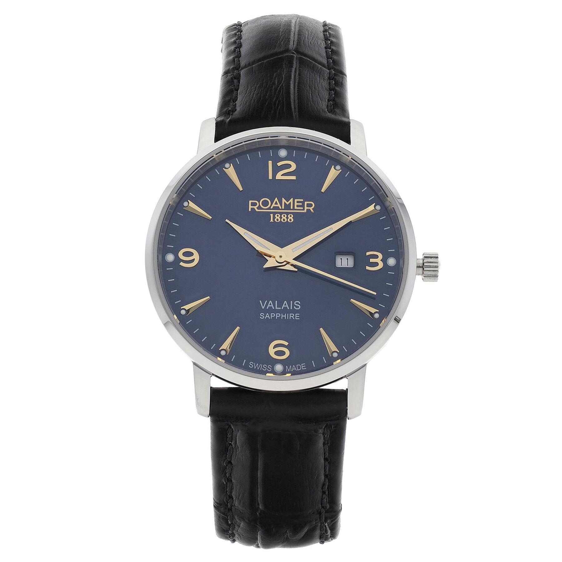 Roamer Часовник Valais 958844 41 40 0 Черен - Pepit.bg