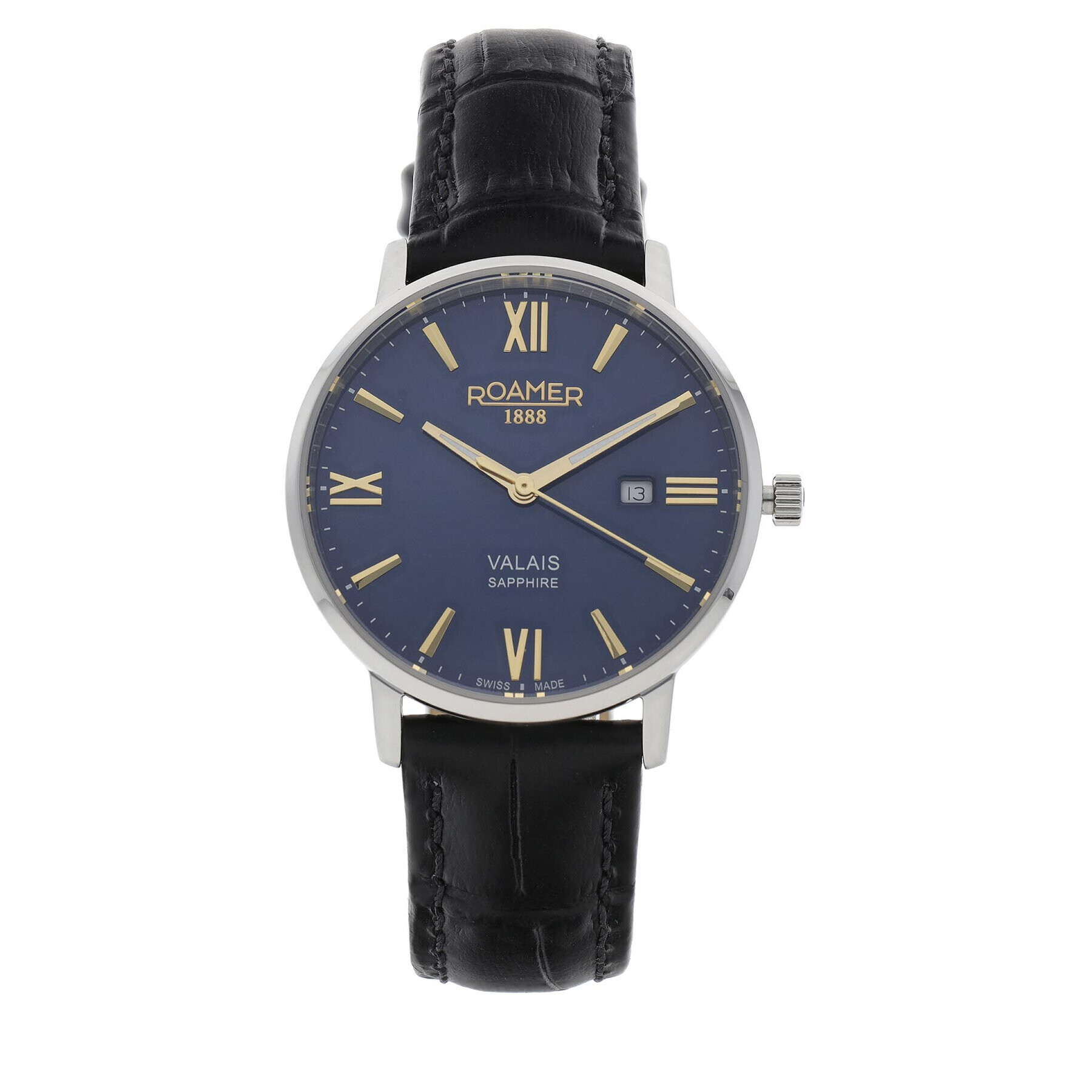 Roamer Часовник Valais 958844 41 41 05 Черен - Pepit.bg