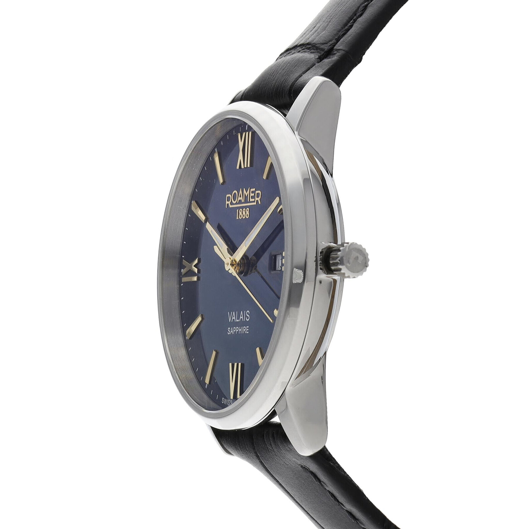 Roamer Часовник Valais 958844 41 41 05 Черен - Pepit.bg