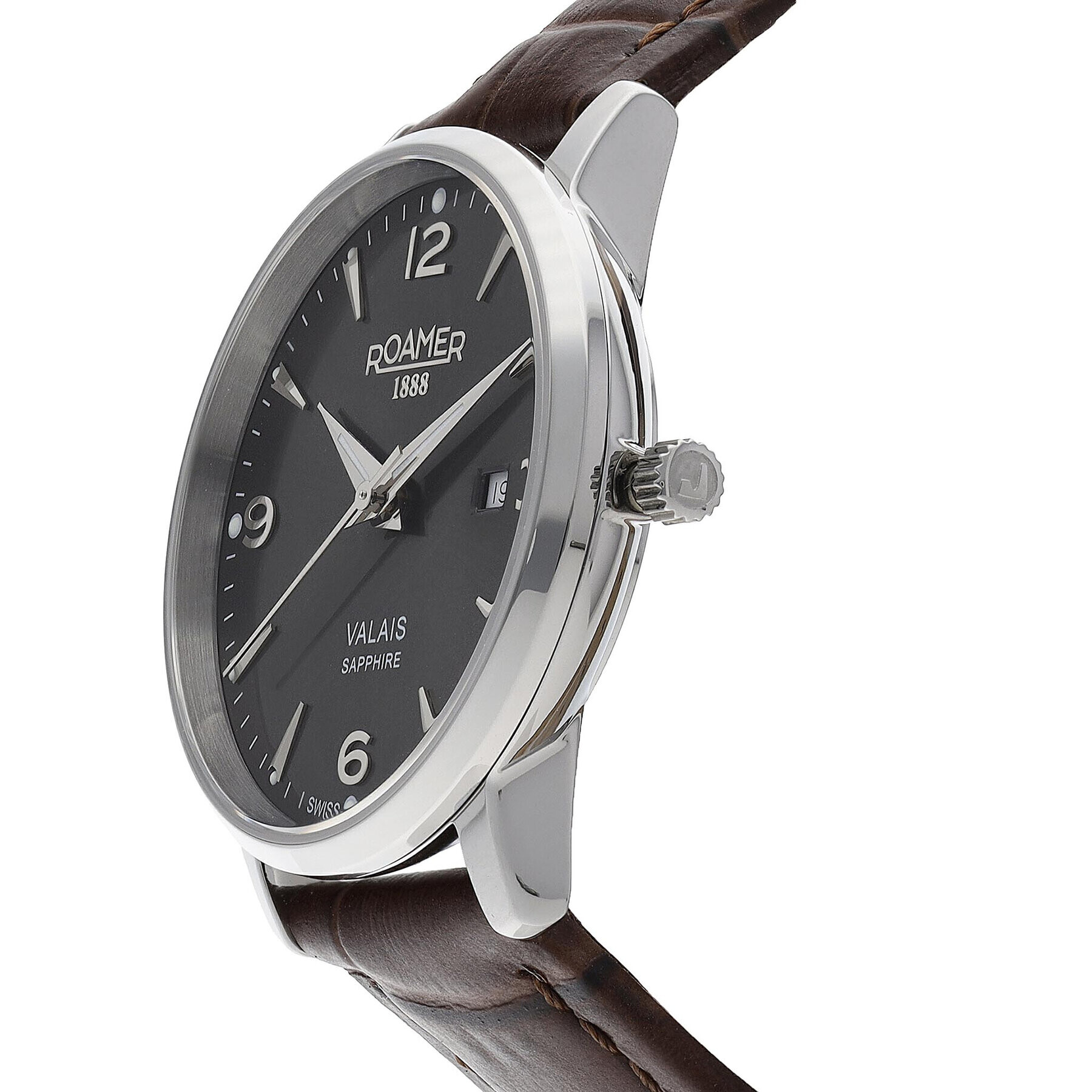 Roamer Часовник Valais 958844 41 54 05 Кафяв - Pepit.bg