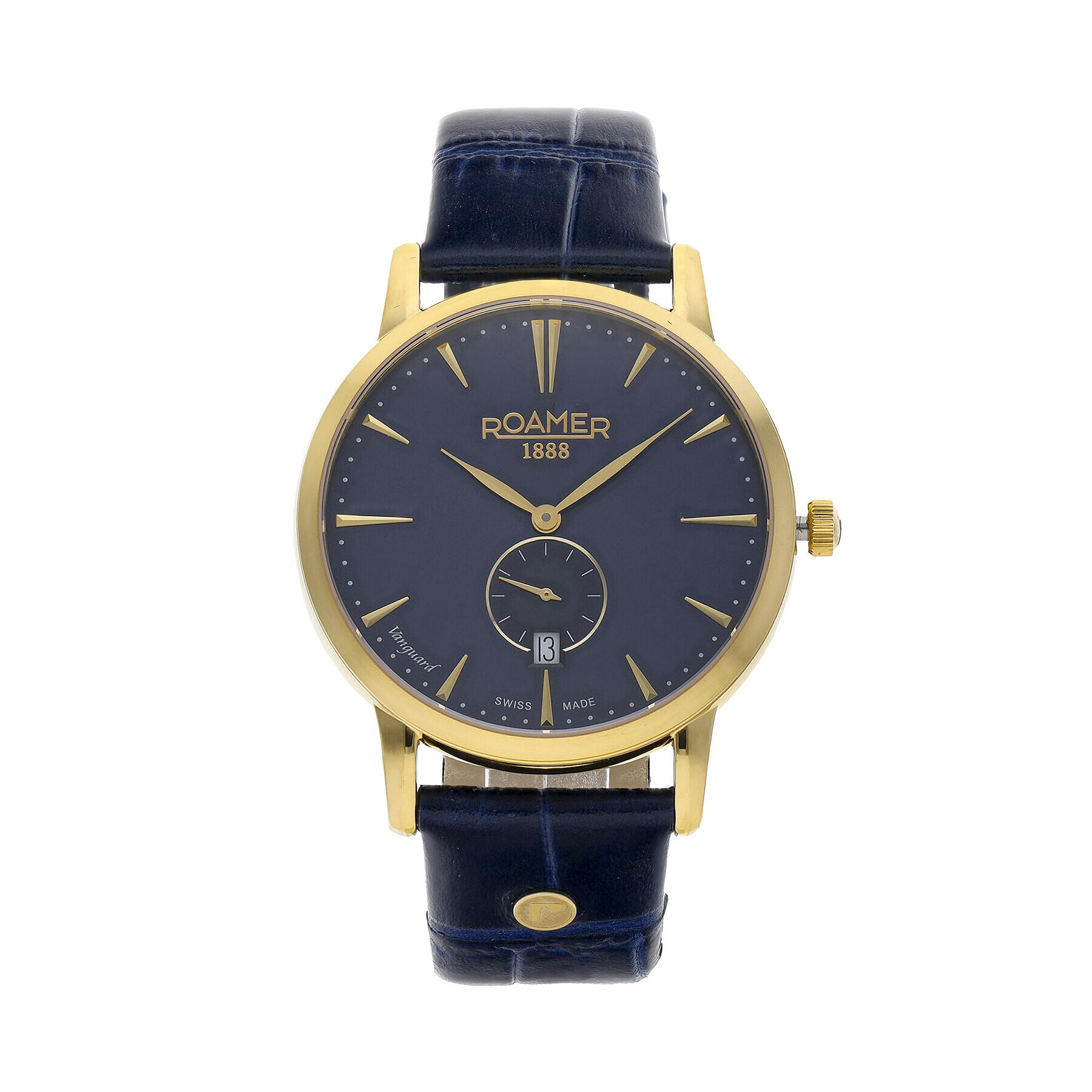 Roamer Часовник Vanguard Small Second 980812 48 45 09 Тъмносин - Pepit.bg