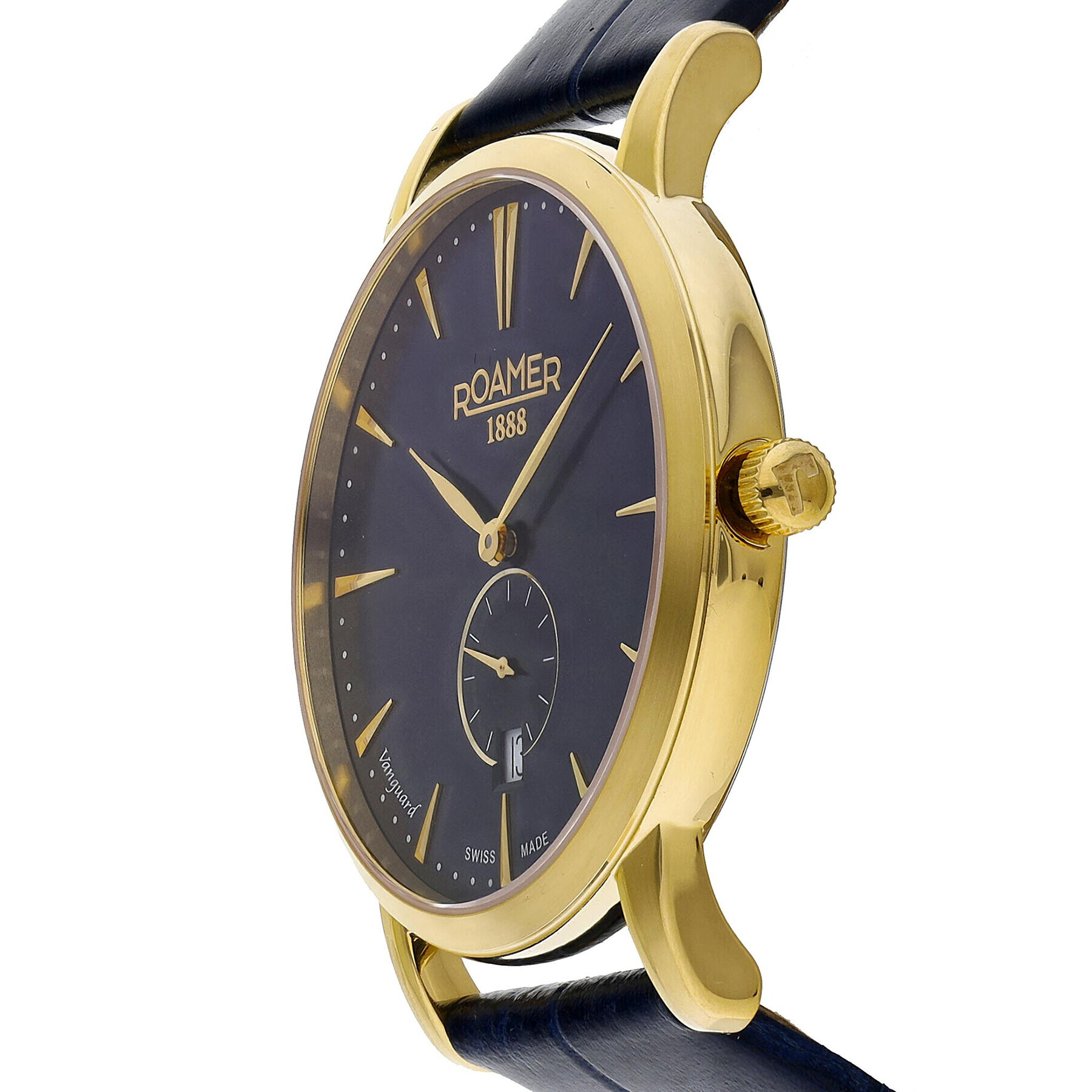 Roamer Часовник Vanguard Small Second 980812 48 45 09 Тъмносин - Pepit.bg