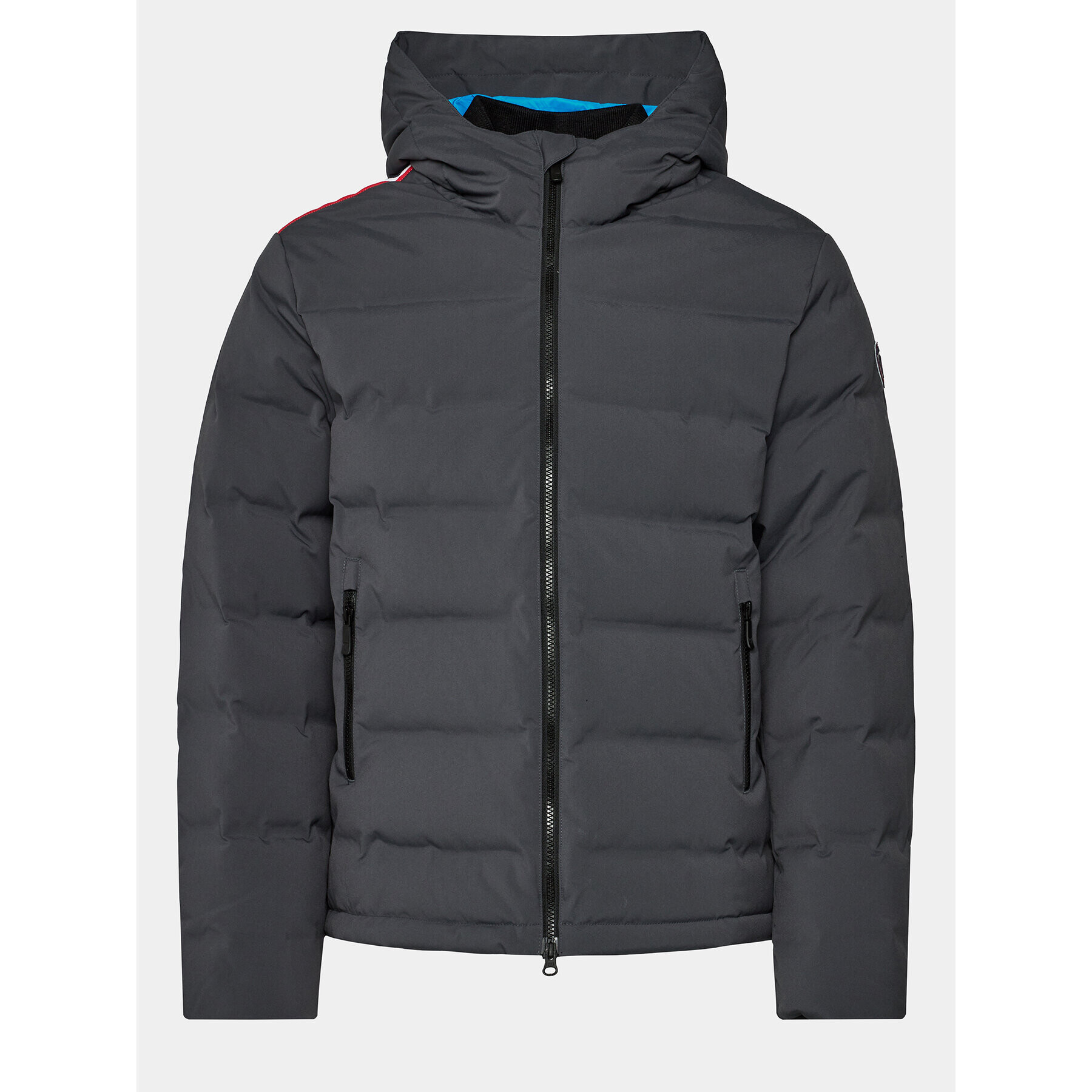 Rossignol Пухено яке Cesar RLJMJ52 Сив Regular Fit - Pepit.bg