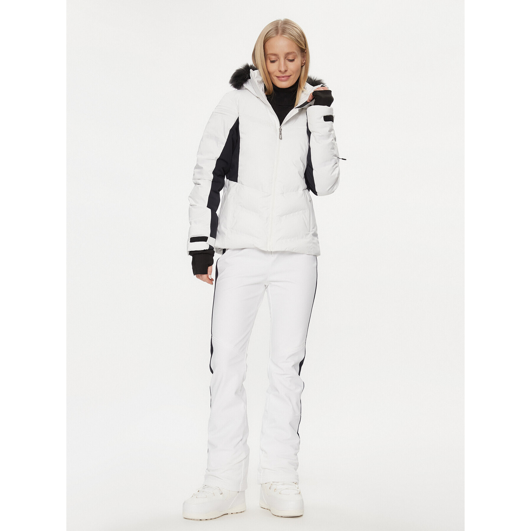 Rossignol Ски панталони Resort RLMWP11 Бял Regular Fit - Pepit.bg