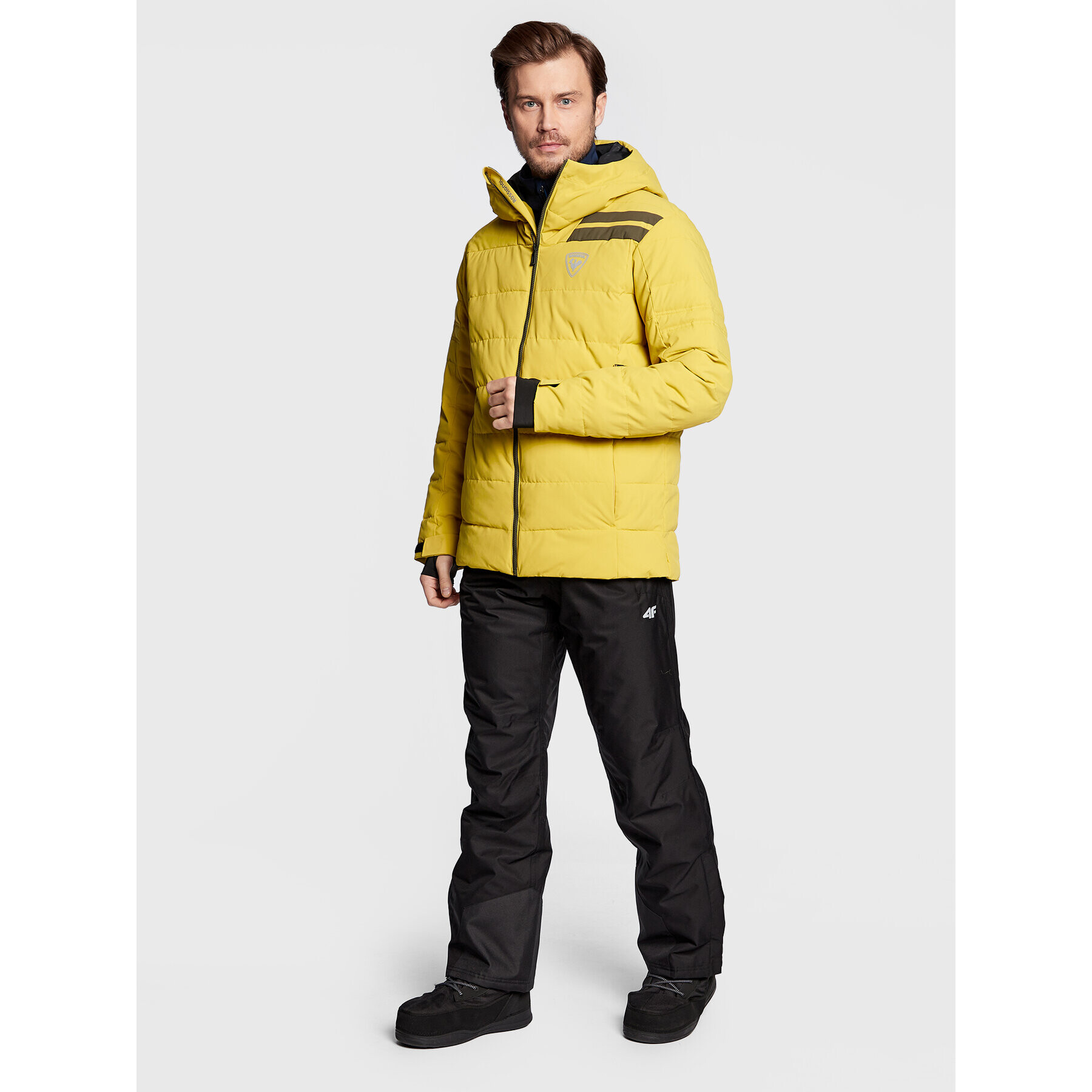 Rossignol Скиорско яке Rapide RLKMJ14 Жълт Regular Fit - Pepit.bg