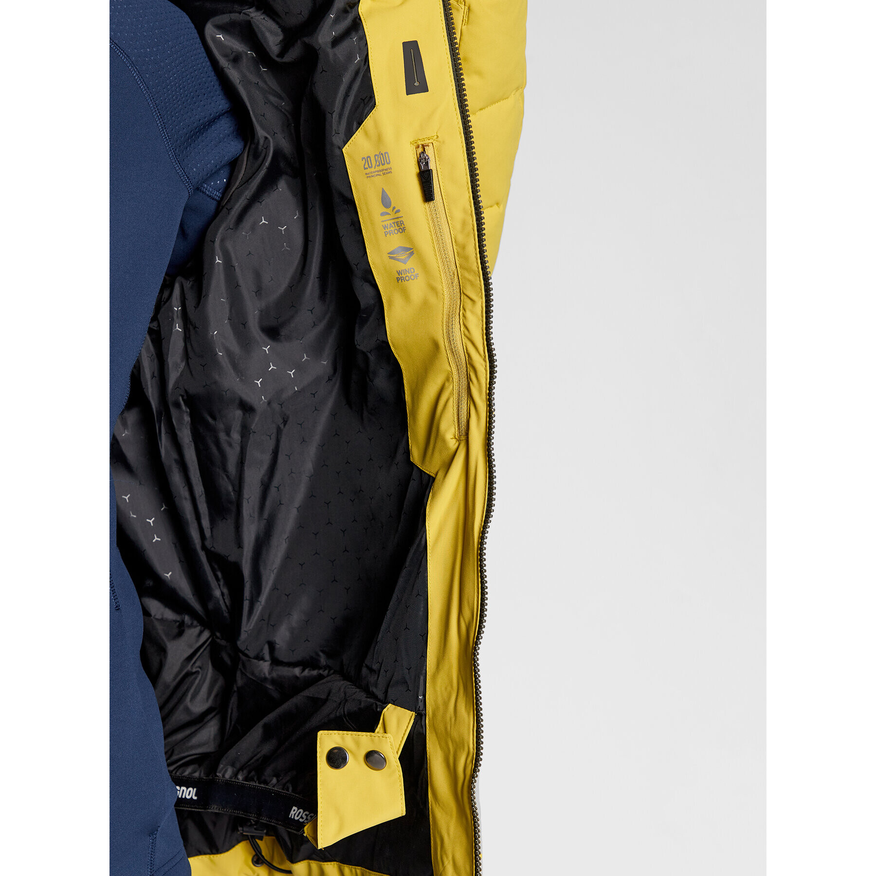 Rossignol Скиорско яке Rapide RLKMJ14 Жълт Regular Fit - Pepit.bg