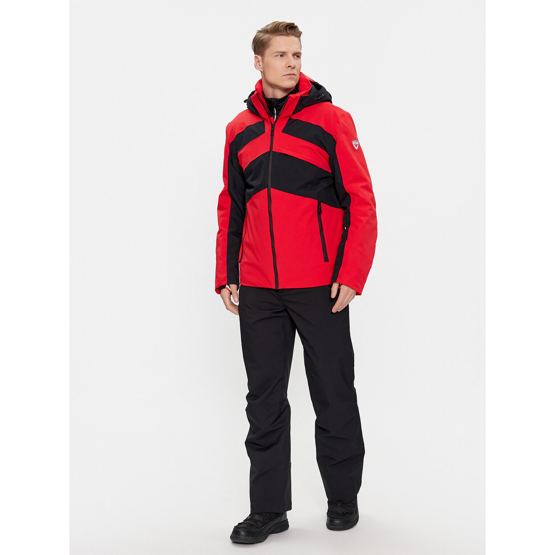 Rossignol Скиорско яке React Merino RLLMJ20 Червен Regular Fit - Pepit.bg