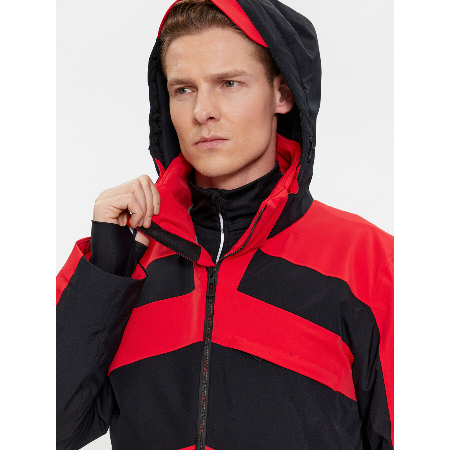 Rossignol Скиорско яке React Merino RLLMJ20 Червен Regular Fit - Pepit.bg