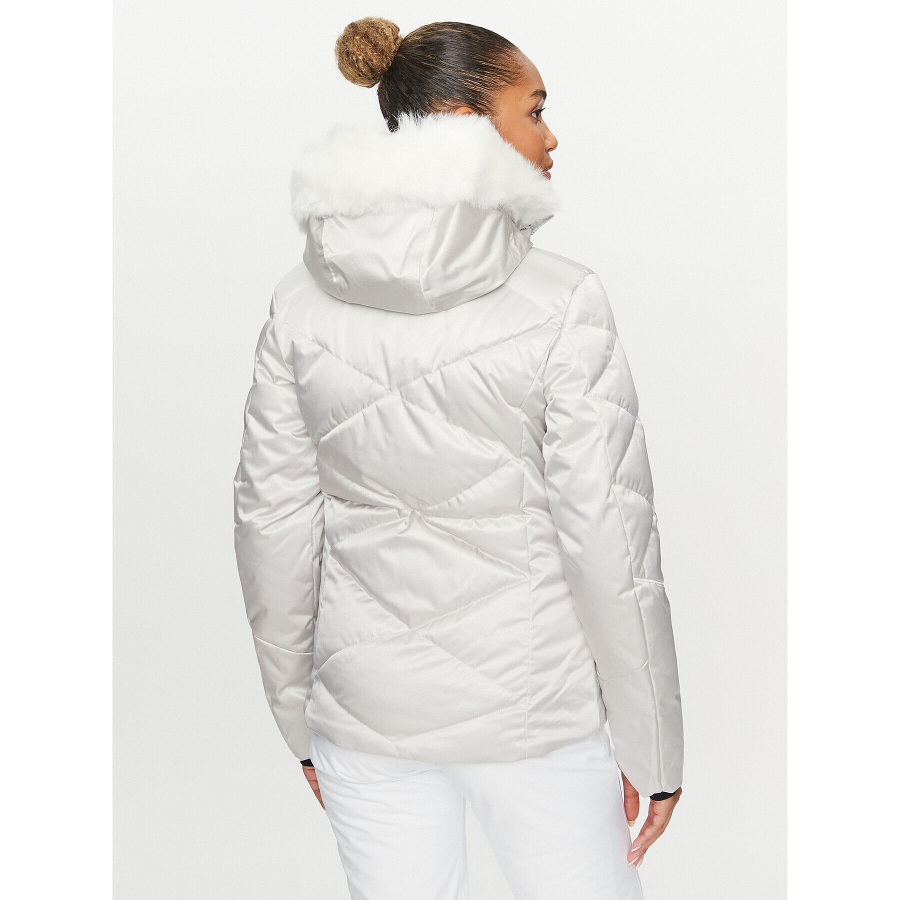 Rossignol Скиорско яке Staci Metallic Сребрист Standard Fit - Pepit.bg
