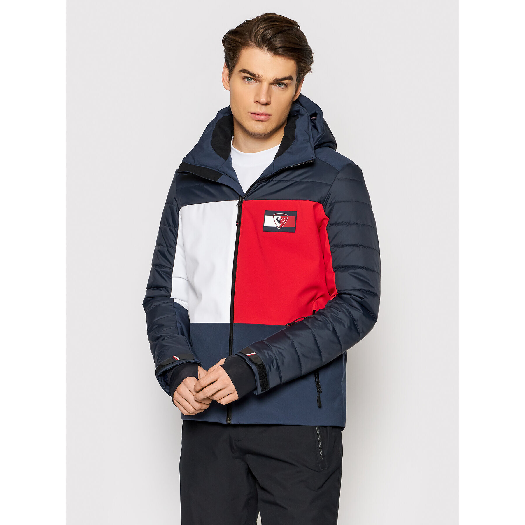 Rossignol Скиорско яке TOMMY HILFIGER Flag Quilted RLJMJ68 Тъмносин Regular Fit - Pepit.bg