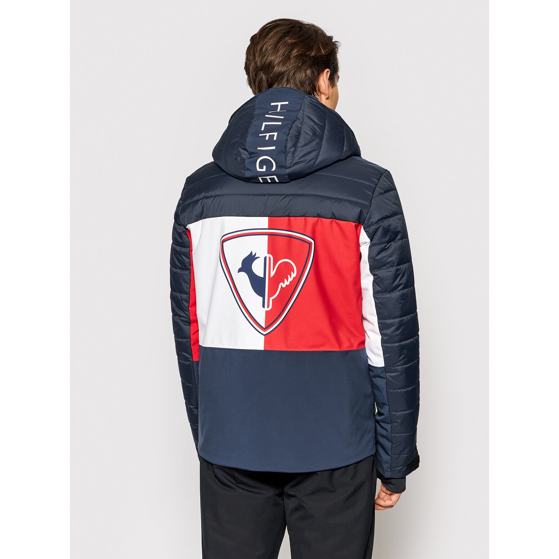 Rossignol Скиорско яке TOMMY HILFIGER Flag Quilted RLJMJ68 Тъмносин Regular Fit - Pepit.bg