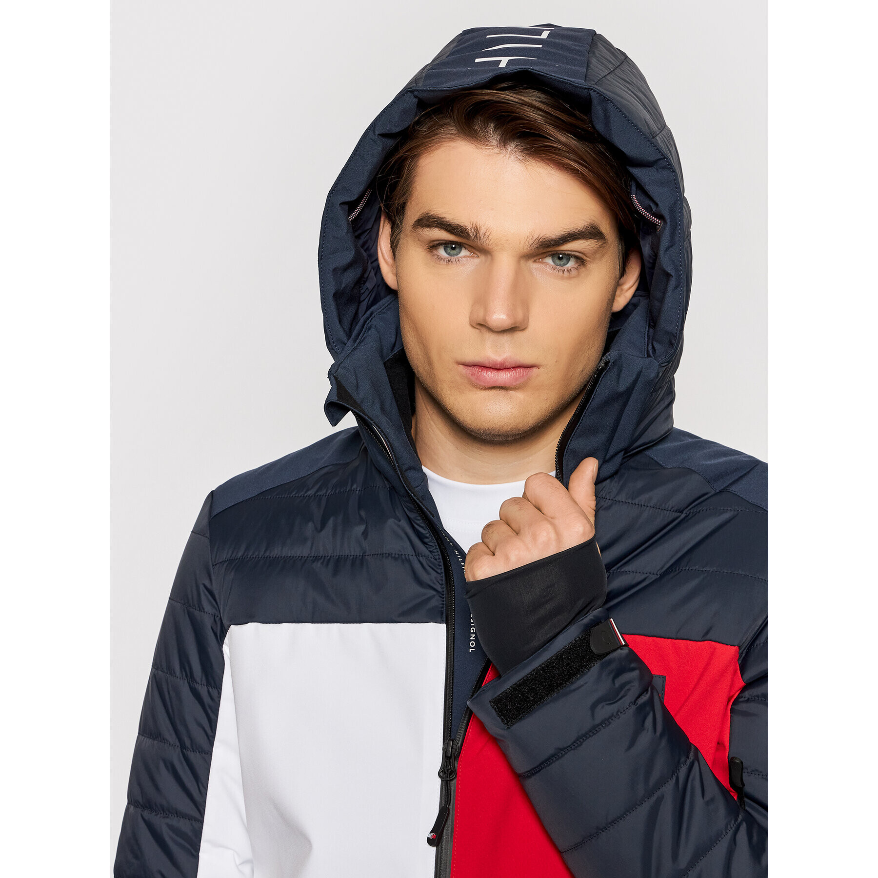 Rossignol Скиорско яке TOMMY HILFIGER Flag Quilted RLJMJ68 Тъмносин Regular Fit - Pepit.bg