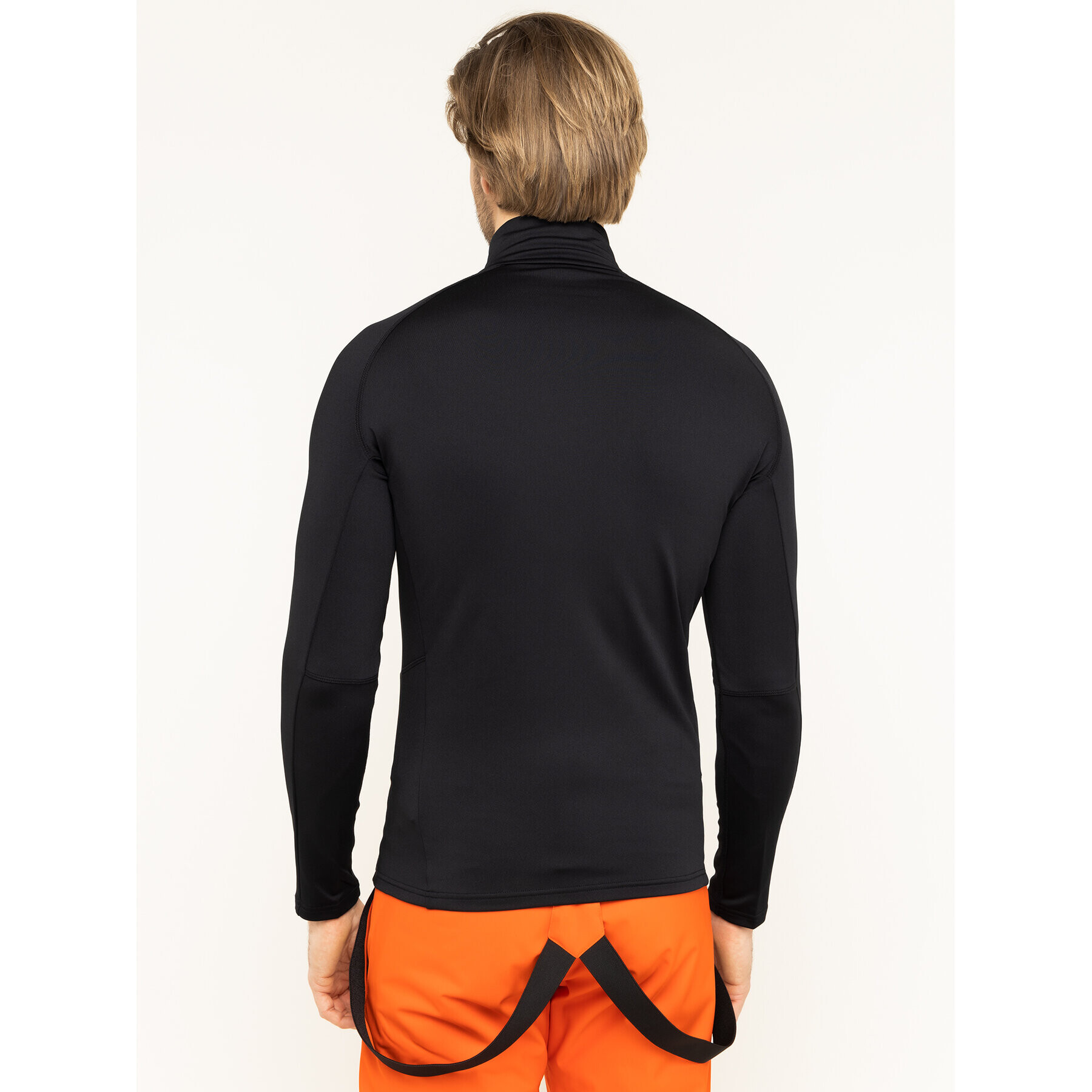 Rossignol Суитшърт от техническо трико Classique ½ Zip Layer RLIML02 Черен Slim Fit - Pepit.bg