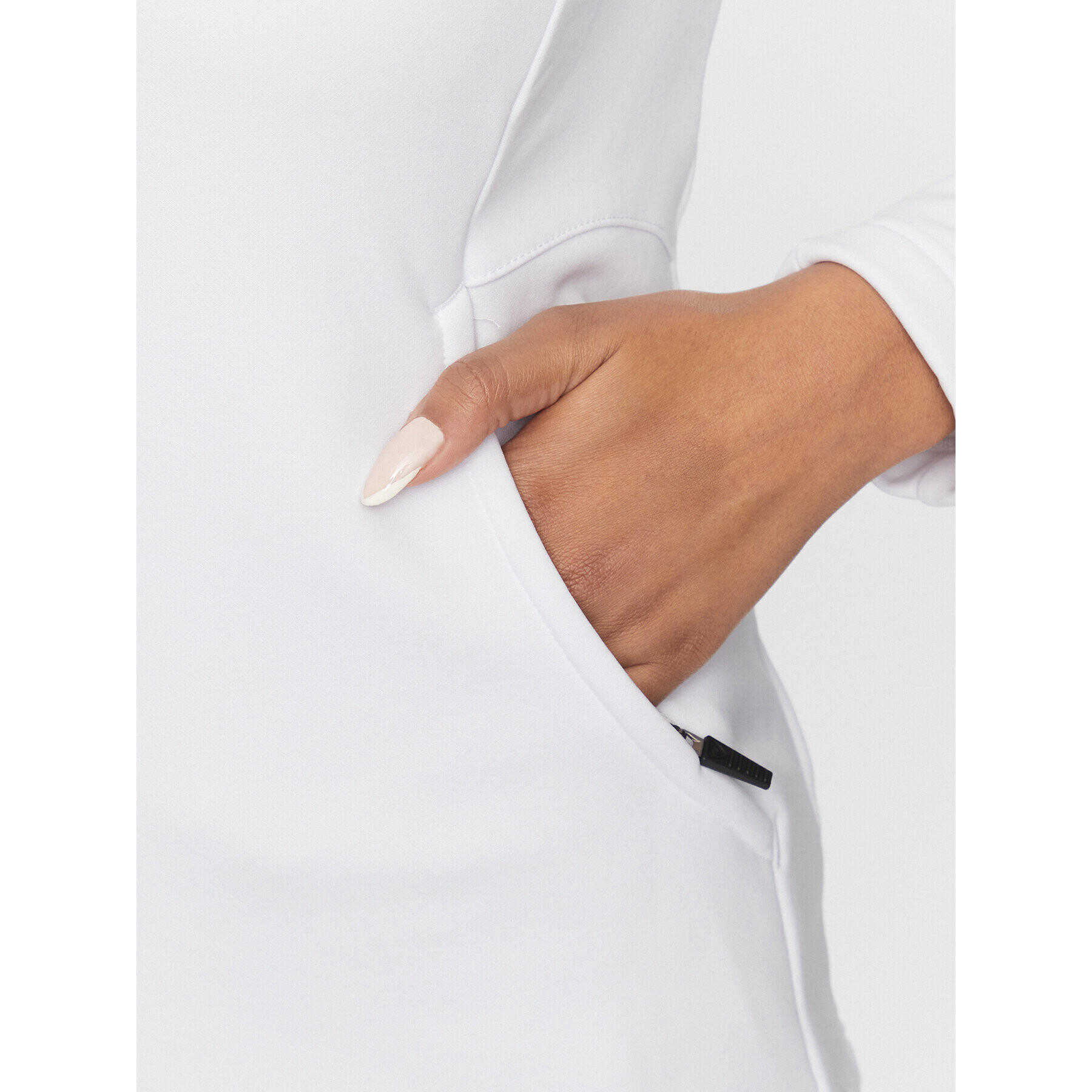Rossignol Суитшърт W Classique Clim RLMWL05 Бял Regular Fit - Pepit.bg