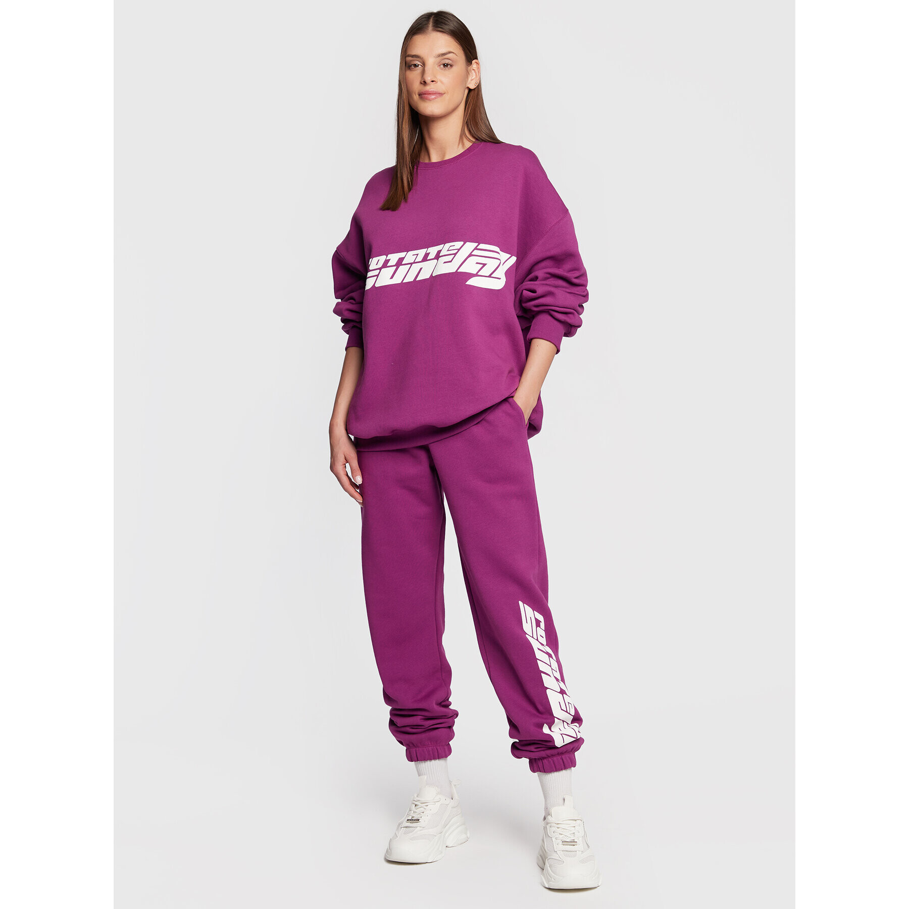 ROTATE Долнище анцуг Mimiii RT2030 Виолетов Regular Fit - Pepit.bg