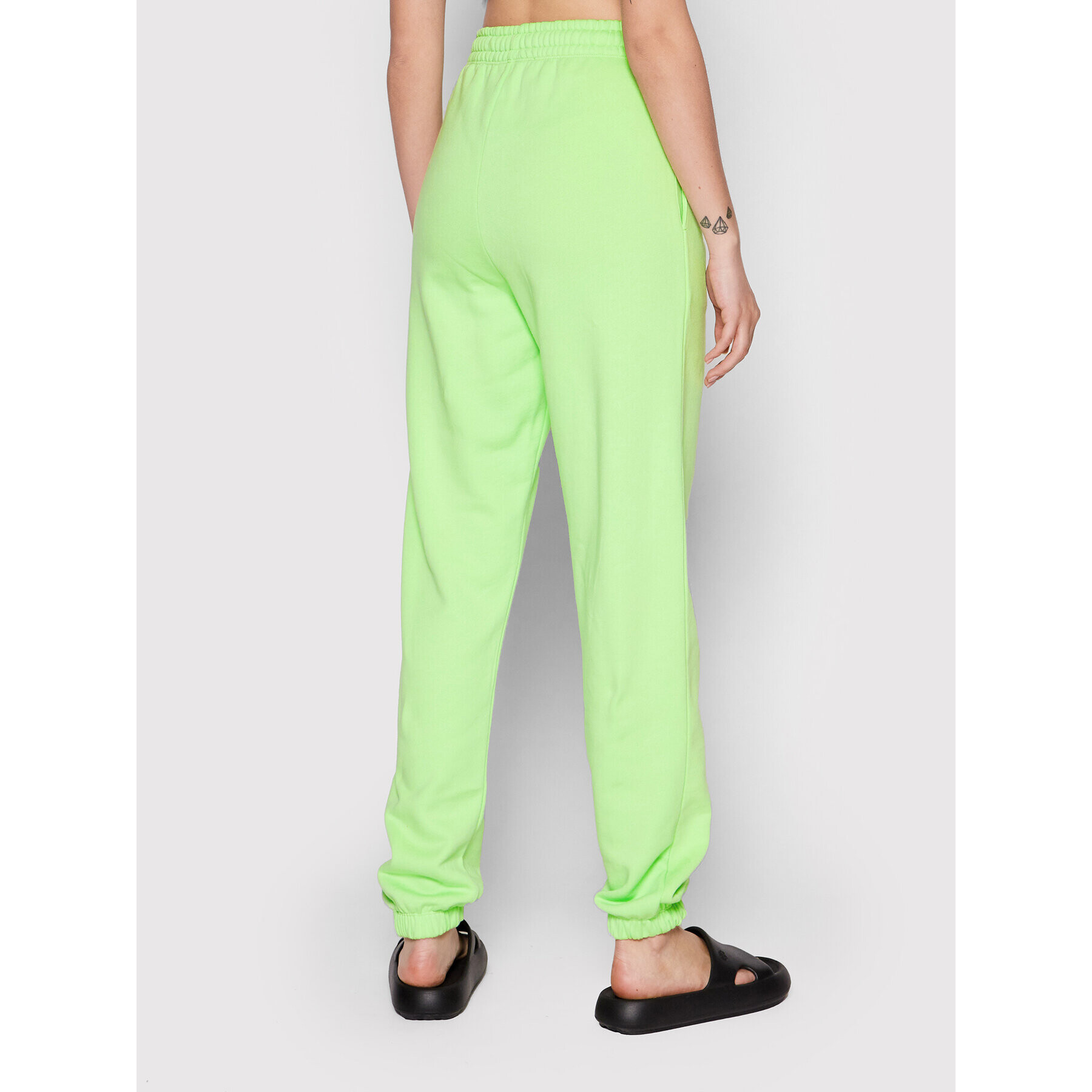 ROTATE Долнище анцуг Mimi RT1306 Зелен Loose Fit - Pepit.bg
