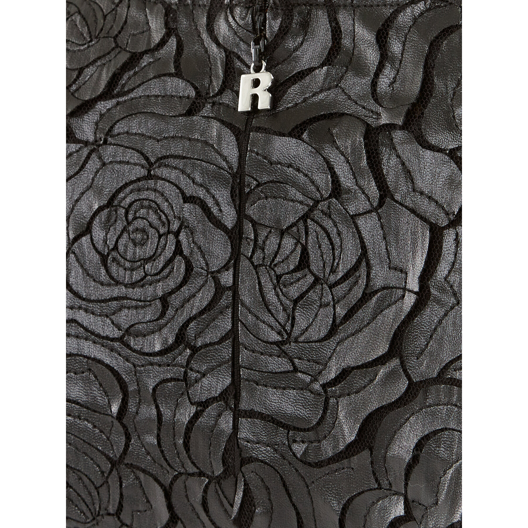 ROTATE Коктейлна рокля Flower 110141100 Черен Regular Fit - Pepit.bg