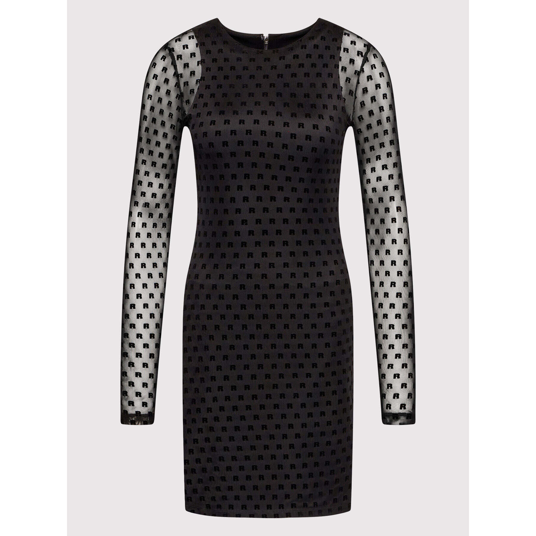 ROTATE Коктейлна рокля Monique RT851 Черен Slim Fit - Pepit.bg