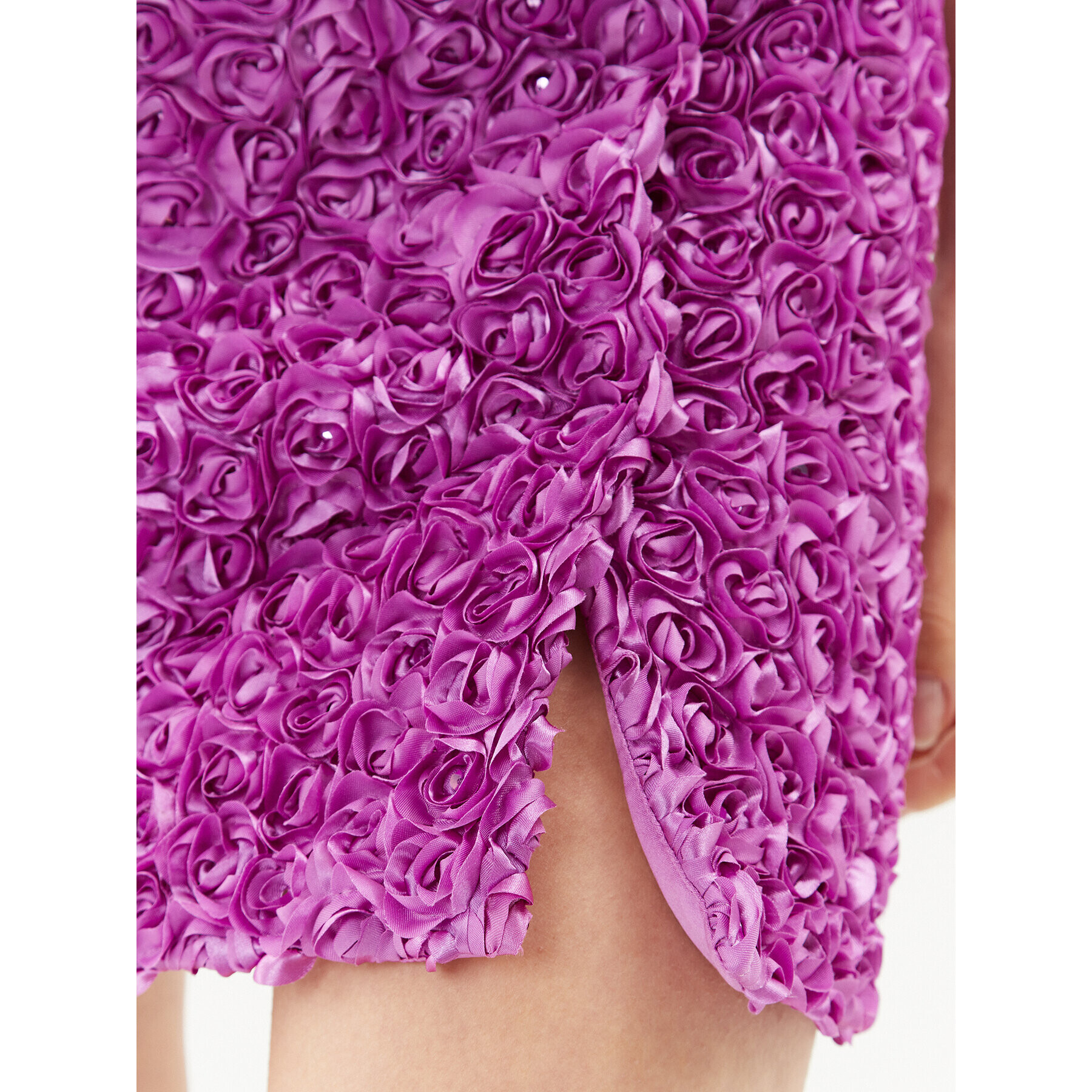 ROTATE Мини пола 3D Flower 1111332066 Виолетов Regular Fit - Pepit.bg