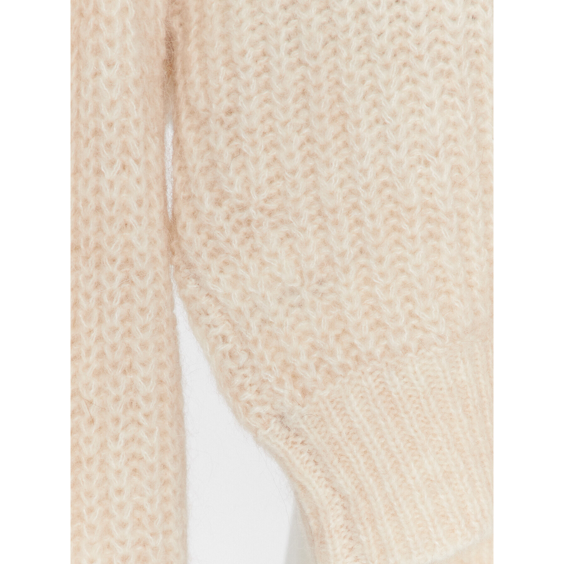 ROTATE Пуловер Knit Puff Sleeve RT2287 Екрю Regular Fit - Pepit.bg