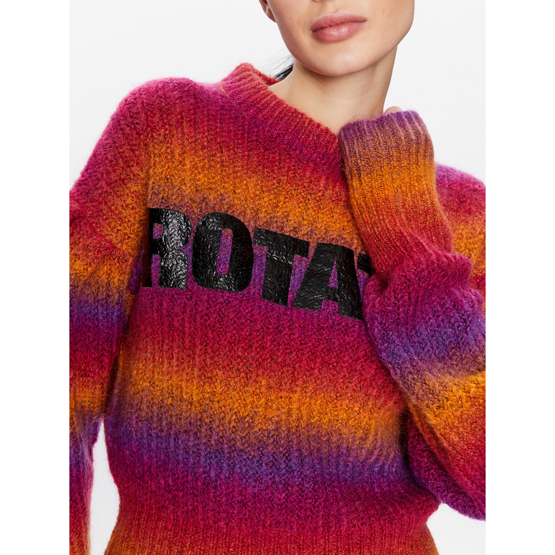 ROTATE Пуловер Mohair Knit RT2403 Цветен Regular Fit - Pepit.bg