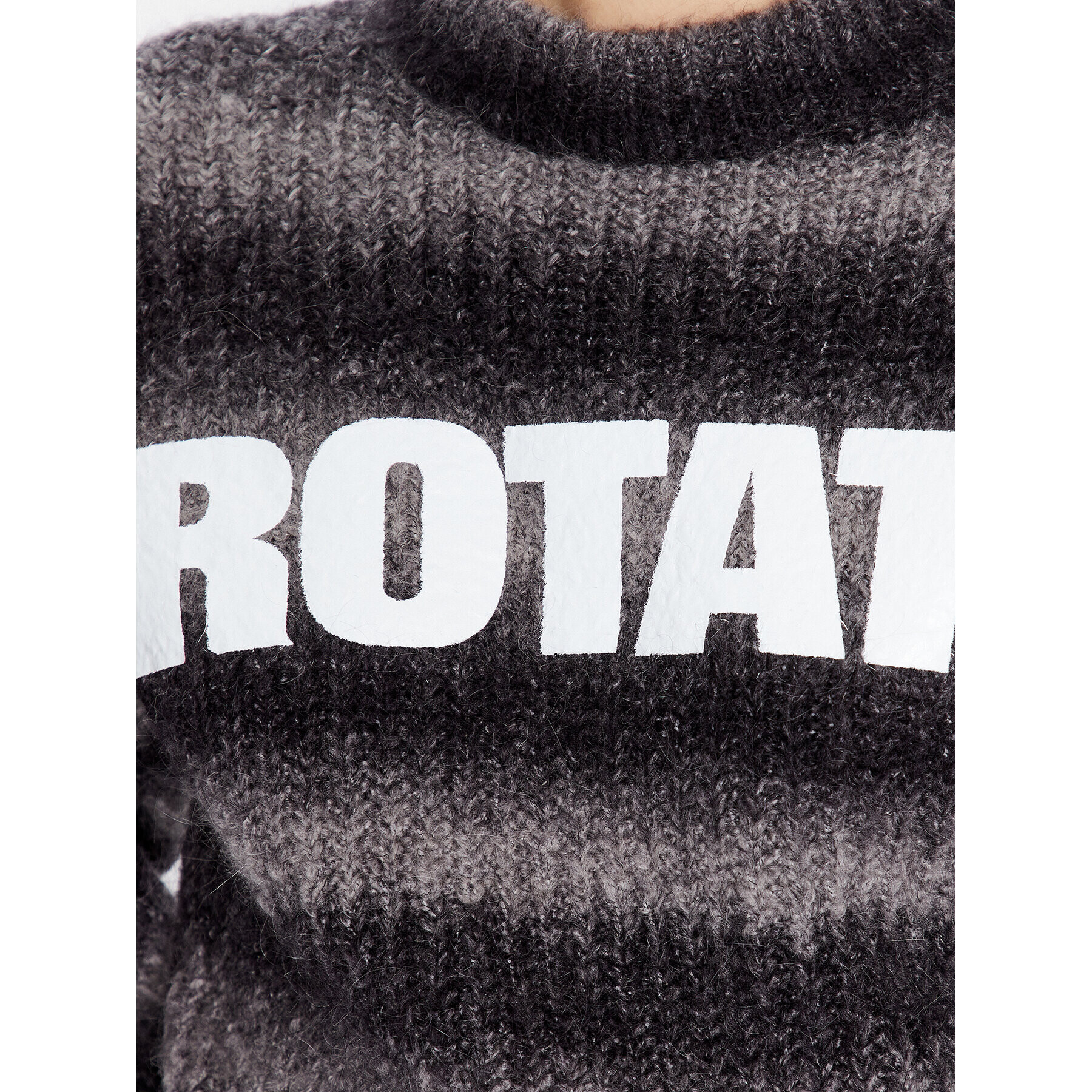 ROTATE Пуловер Mohair Knit RT2404 Сив Regular Fit - Pepit.bg