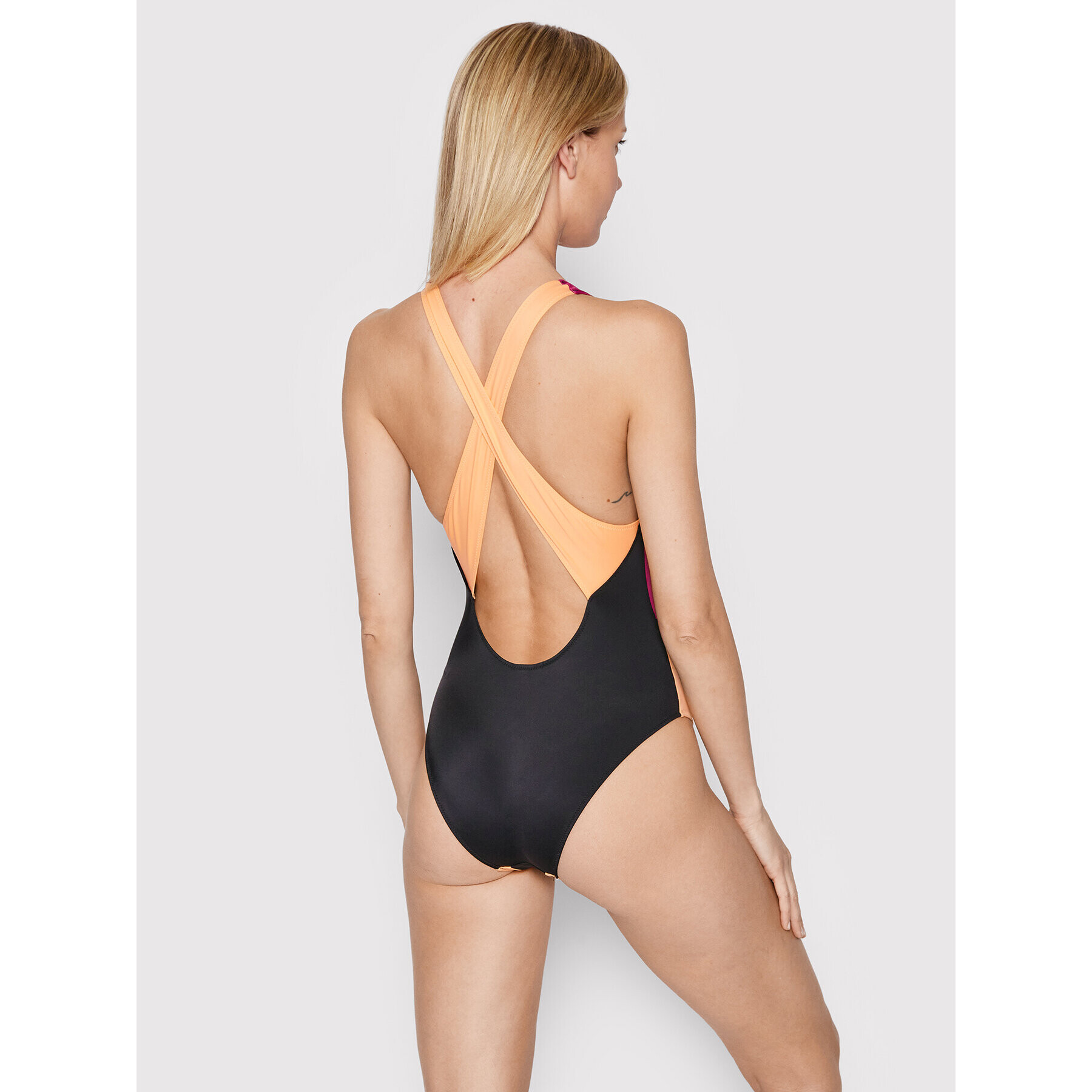 Roxy Бански костюм Active ERJX103431 Черен - Pepit.bg