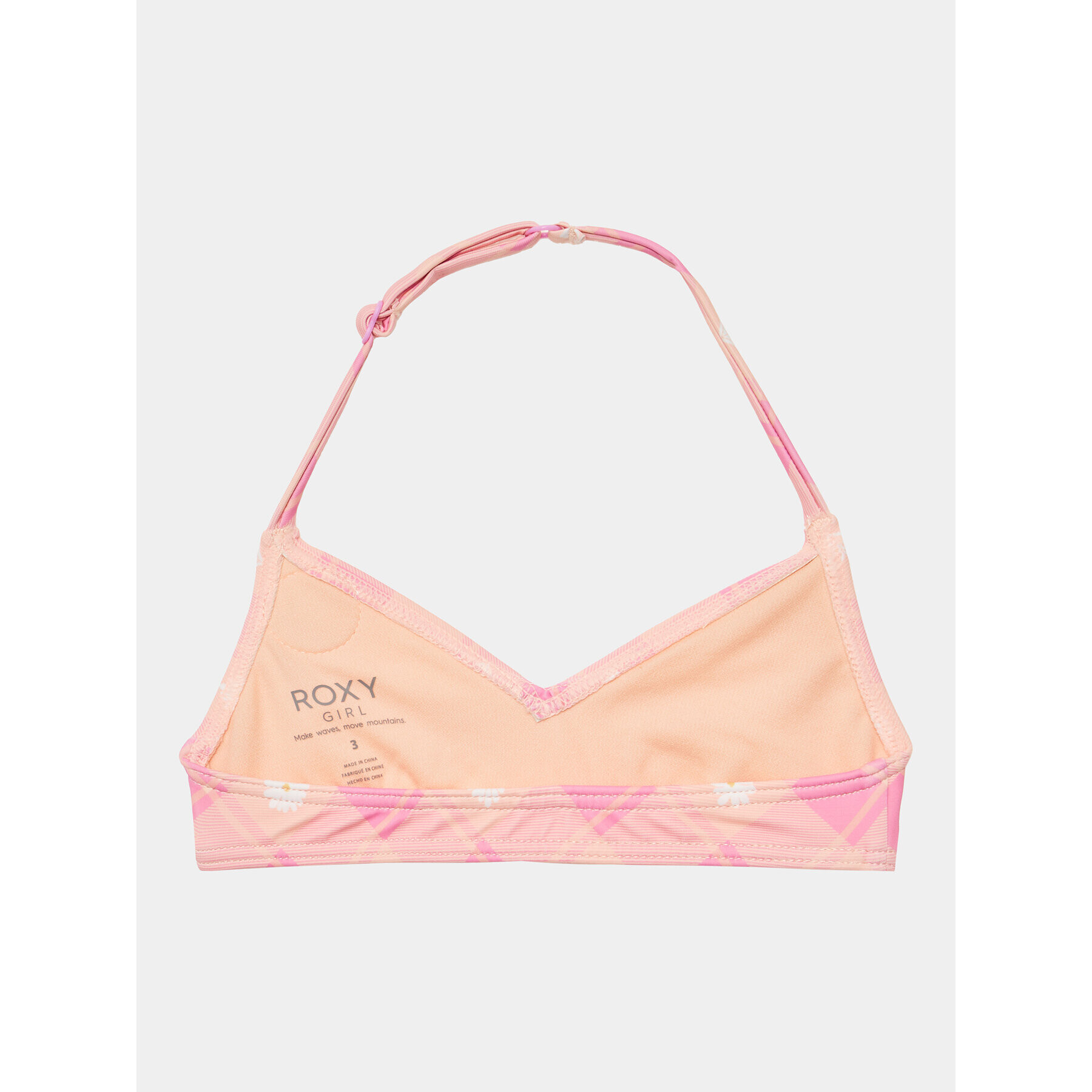 Roxy Бански костюм ERLX203176 Розов - Pepit.bg