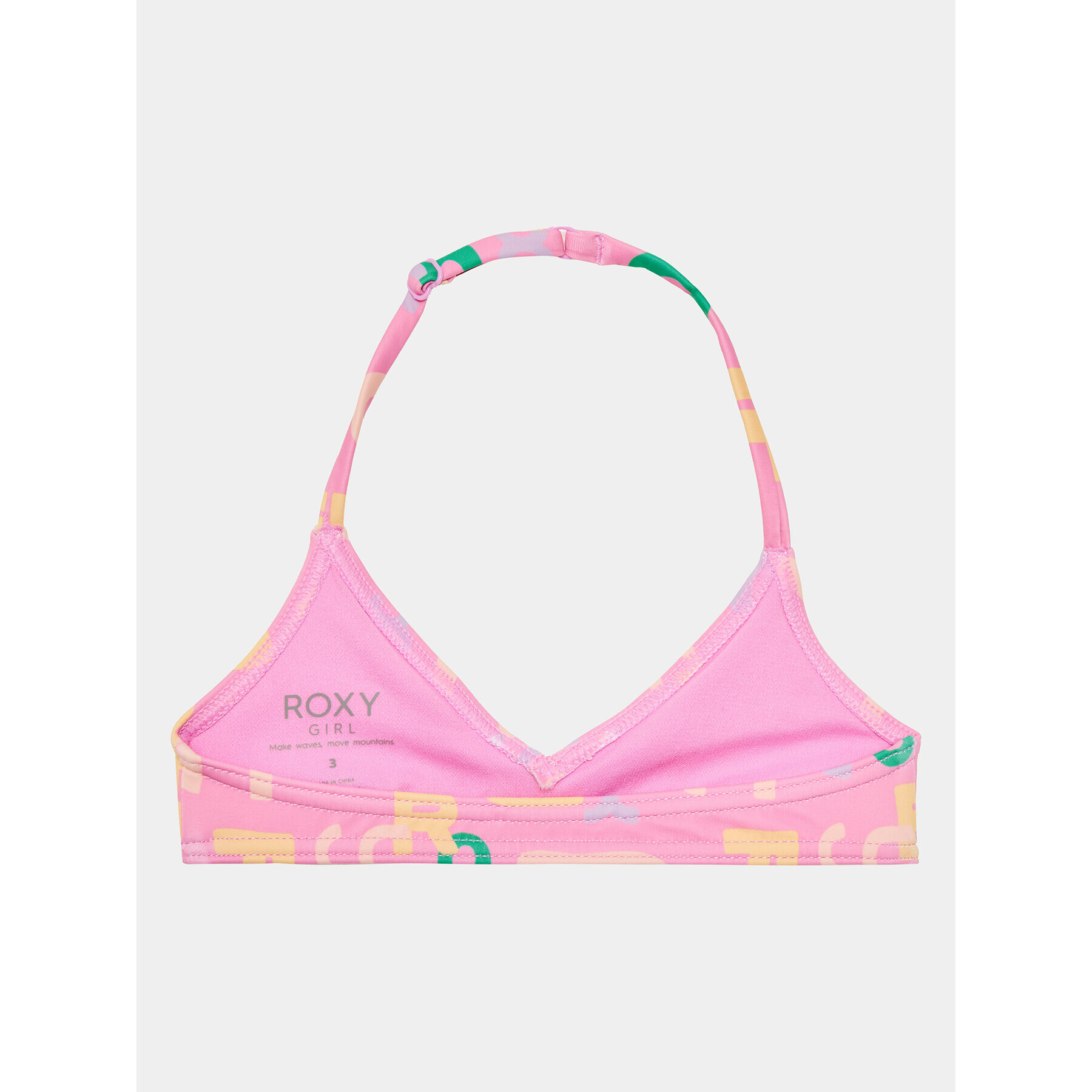 Roxy Бански костюм Funny Bambino ERLX203174 Розов - Pepit.bg