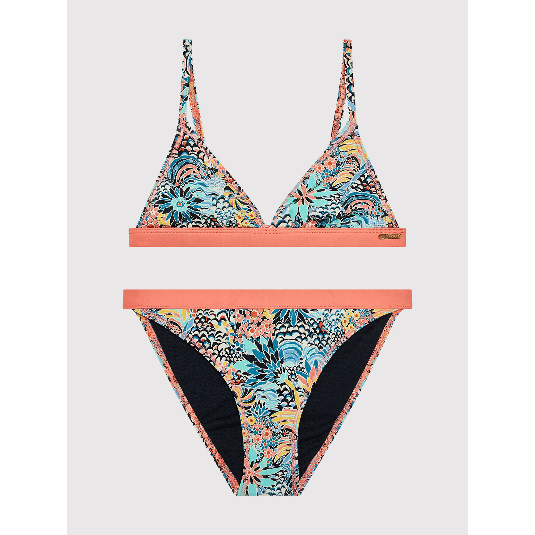 Roxy Бански костюм Marine Bloom ERGX203351 Цветен - Pepit.bg
