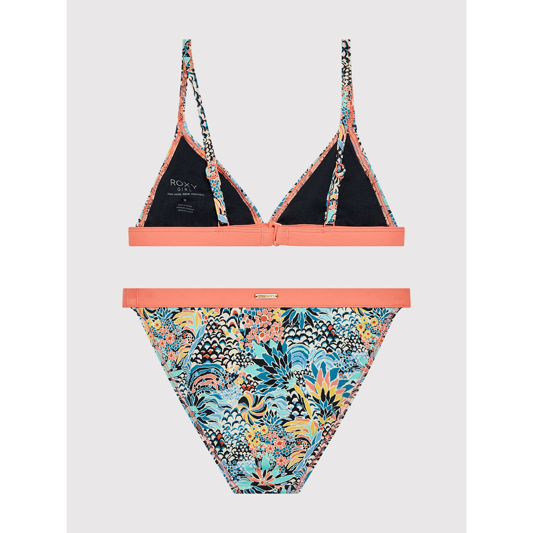 Roxy Бански костюм Marine Bloom ERGX203351 Цветен - Pepit.bg