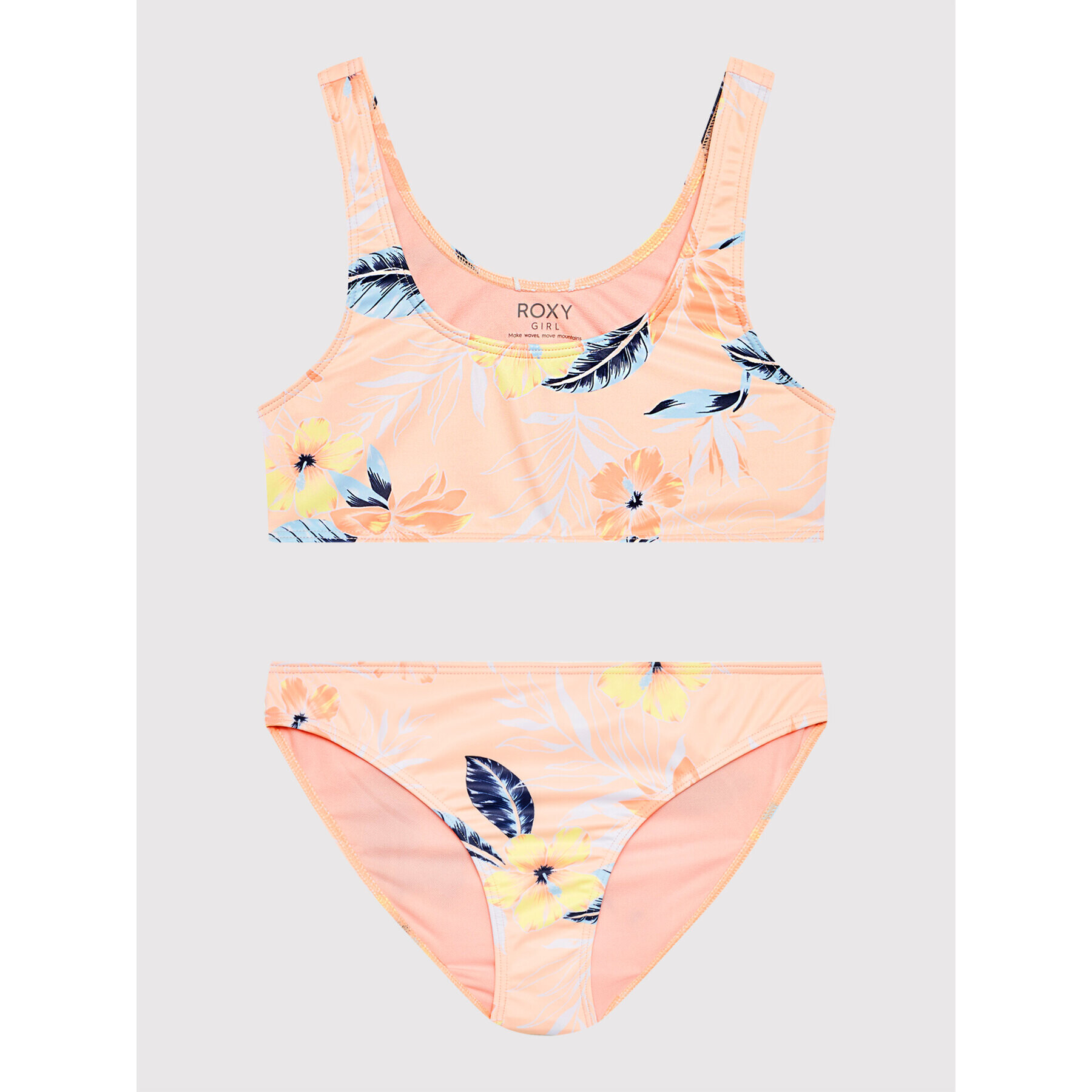 Roxy Бански костюм Sporty ERGX203401 Оранжев - Pepit.bg