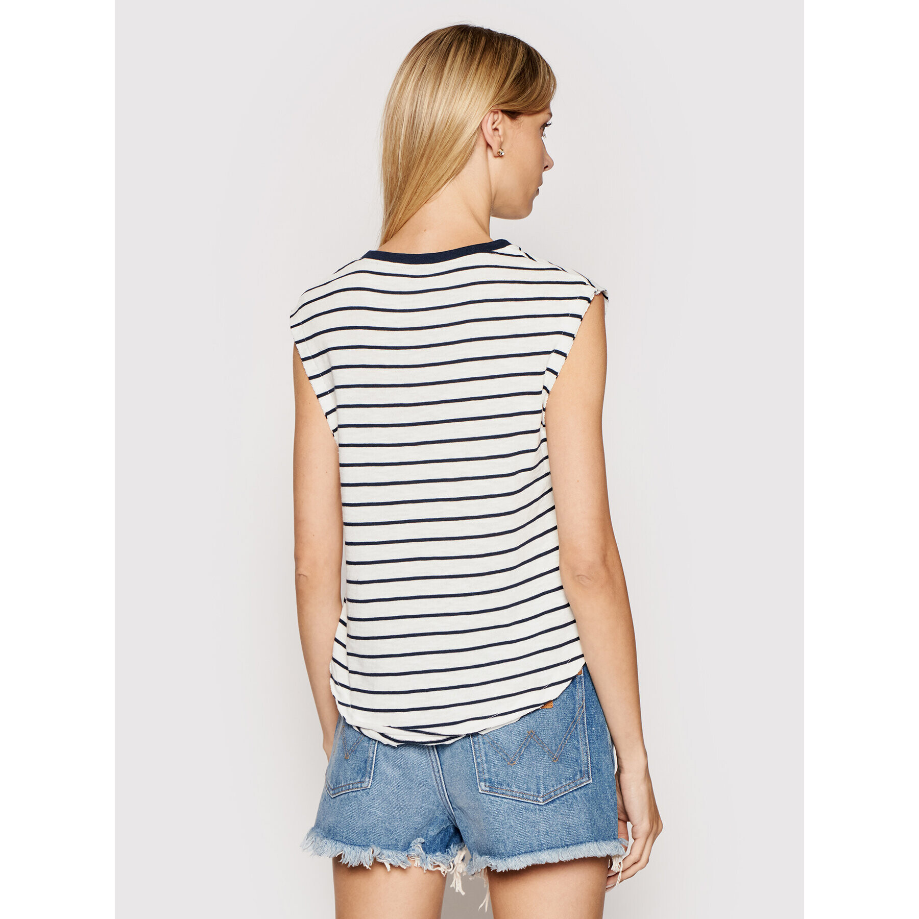 Roxy Блуза Good Eyes ERJZT05125 Бял Loose Fit - Pepit.bg