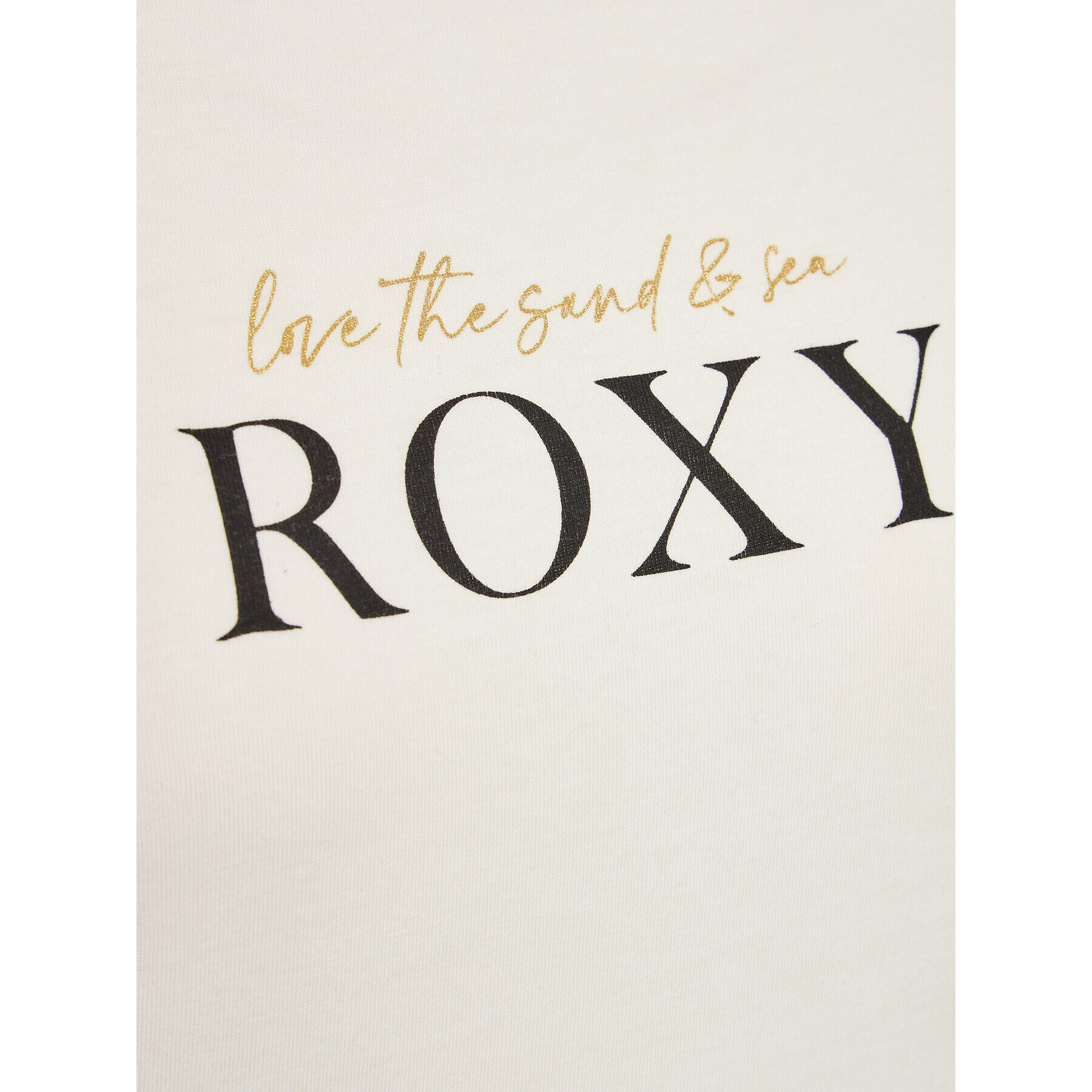 Roxy Блуза Im From The Atl Tees ERJZT05593 Бял Regular Fit - Pepit.bg