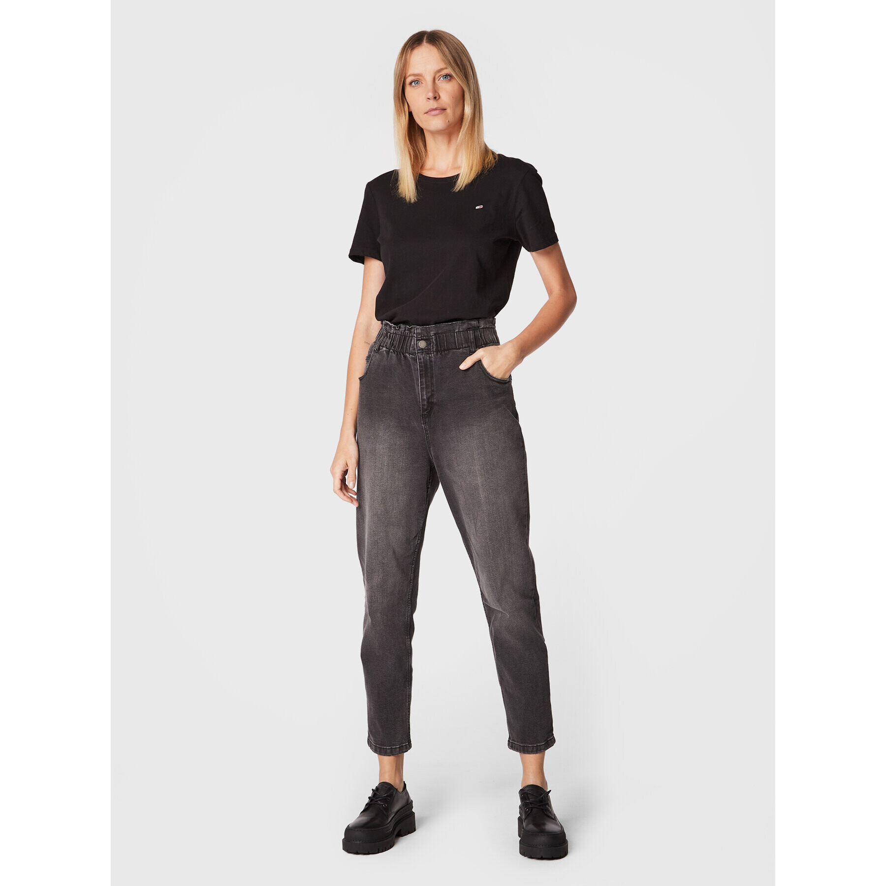 Roxy Дънки End Game ERJDP03281 Сив Relaxed Fit - Pepit.bg