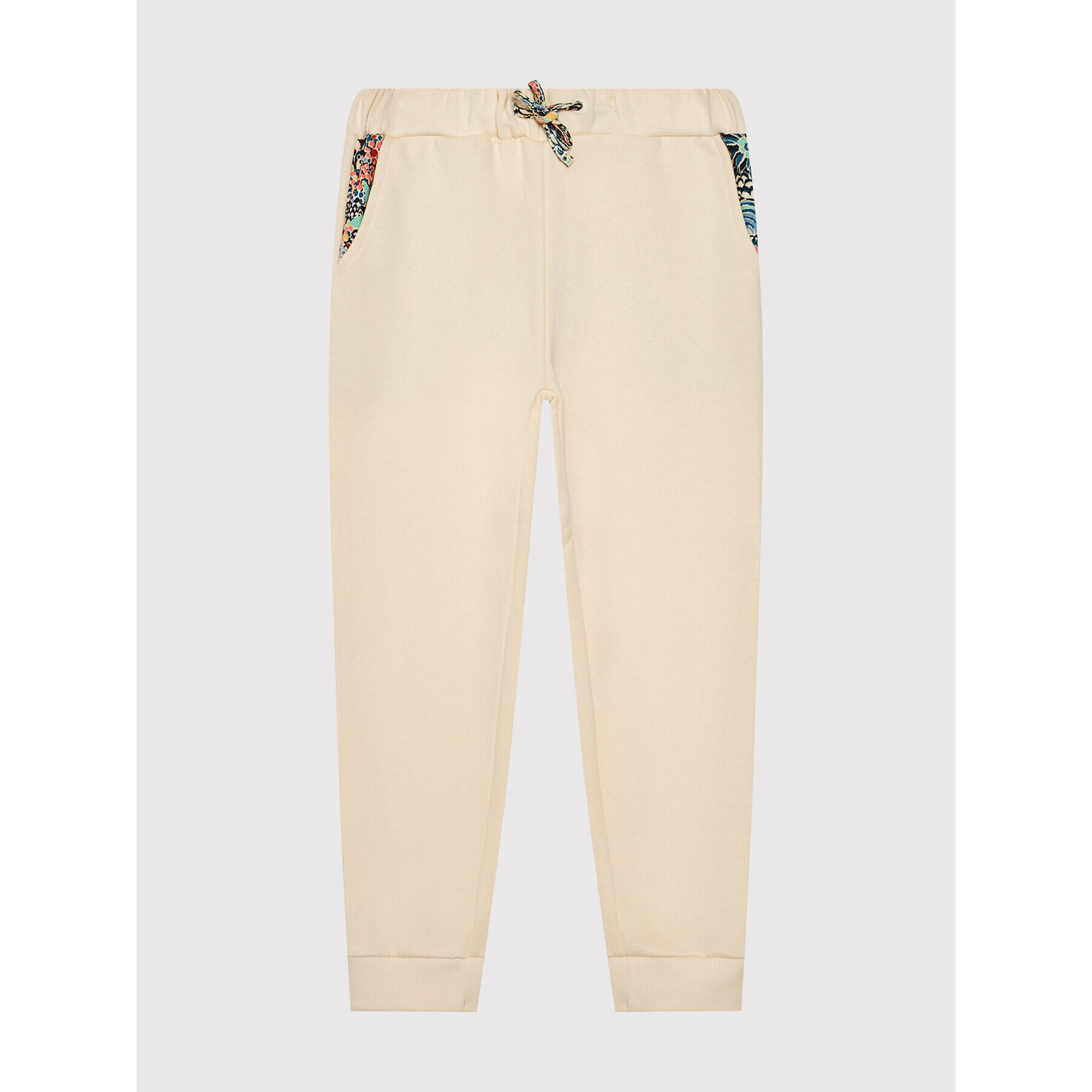 Roxy Долнище анцуг Marine Bloom ERGFB03220 Бежов Relaxed Fit - Pepit.bg
